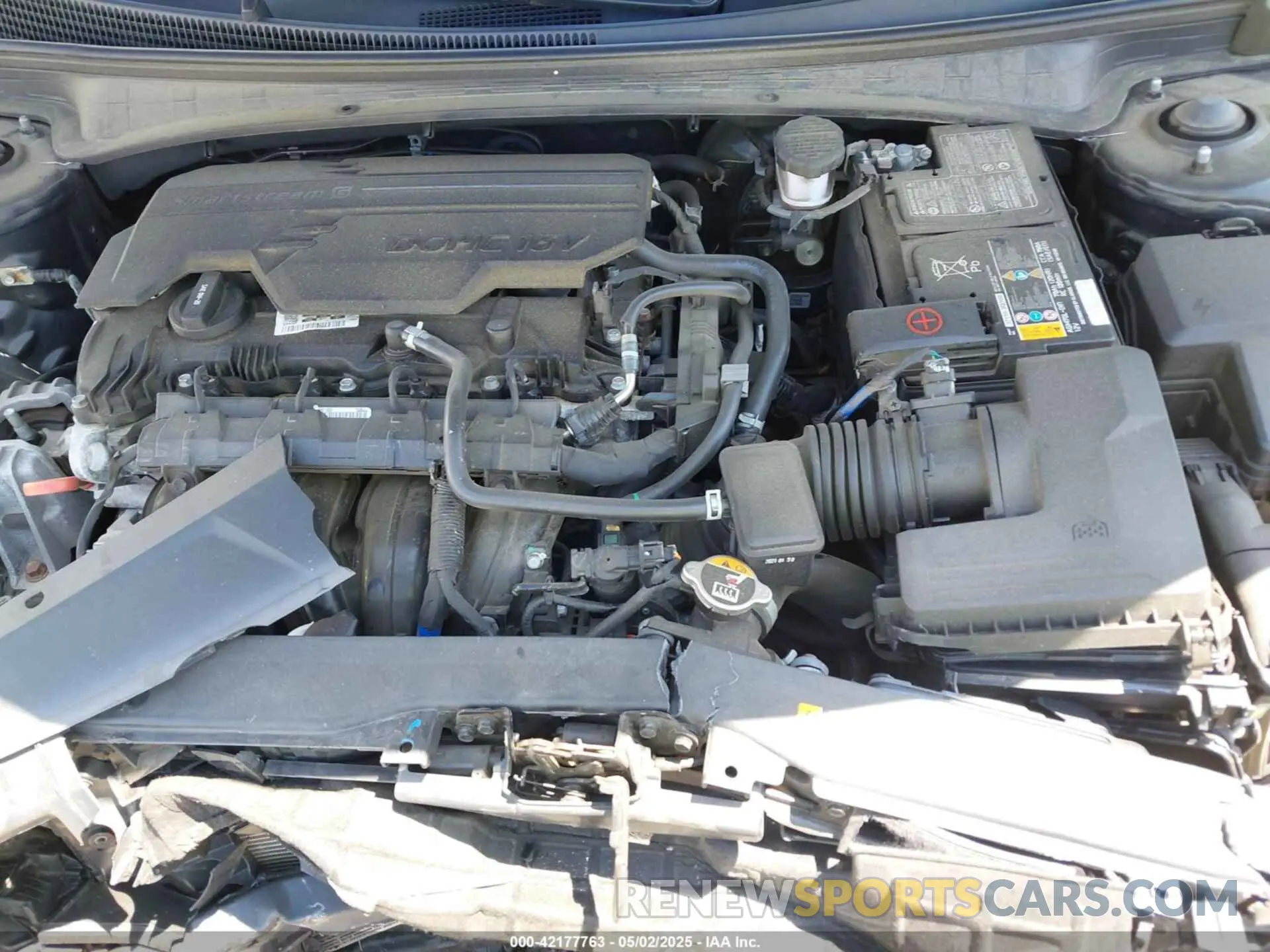 10 fotografías del automóvil dañado 5NPLL4AG6MH037277 HYUNDAI ELANTRA 2021