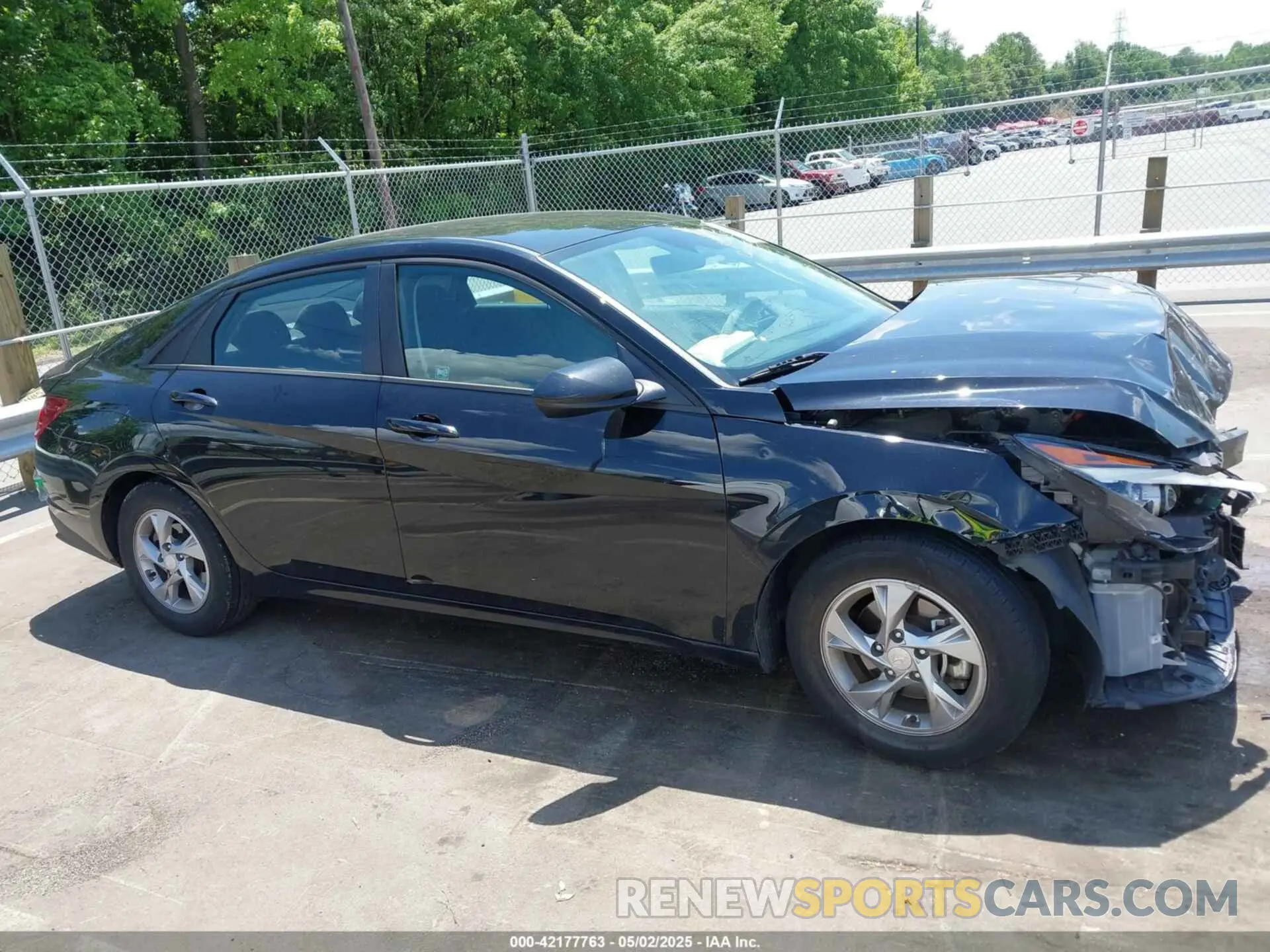 14 fotografías del automóvil dañado 5NPLL4AG6MH037277 HYUNDAI ELANTRA 2021