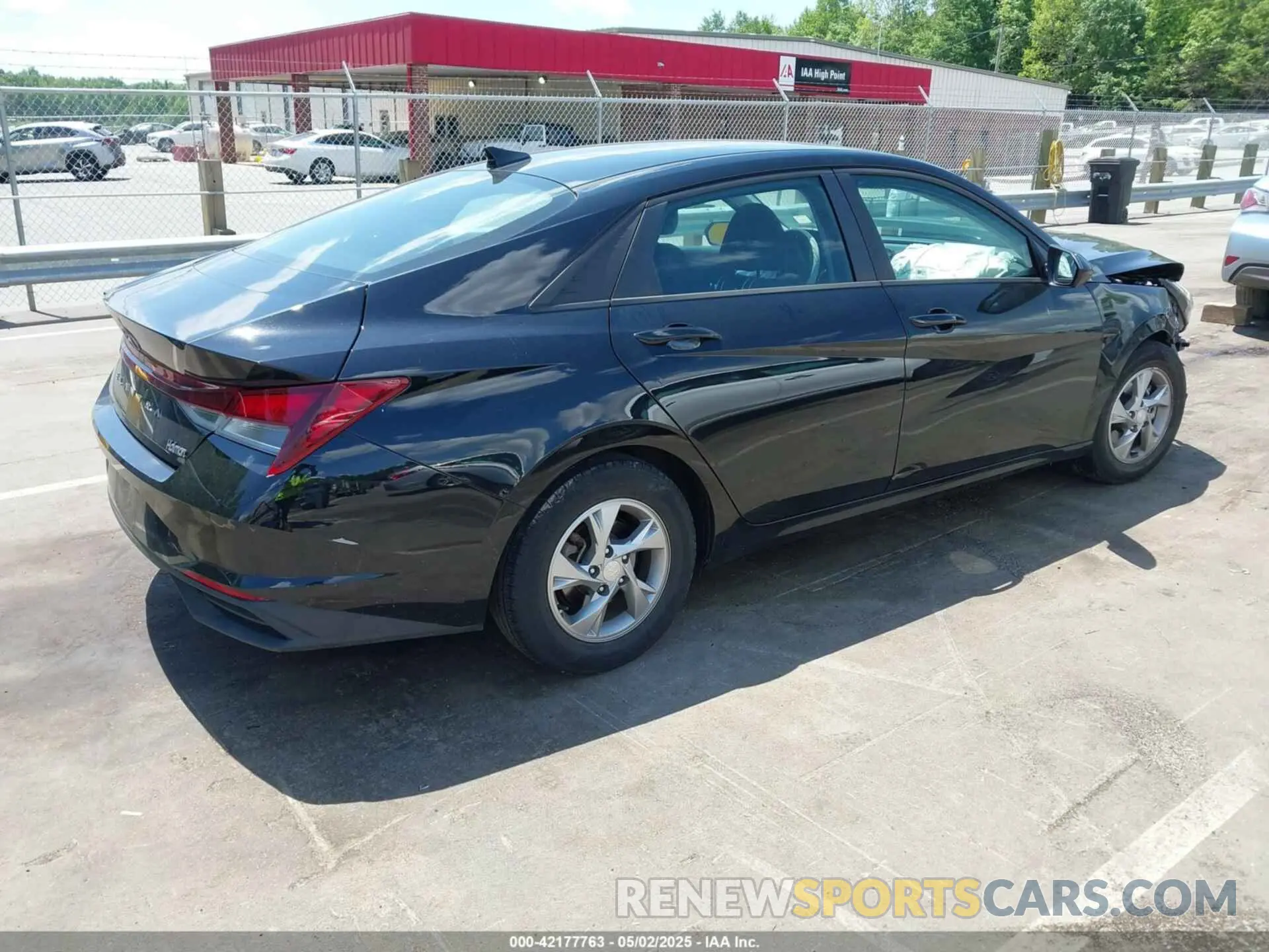 4 fotografías del automóvil dañado 5NPLL4AG6MH037277 HYUNDAI ELANTRA 2021
