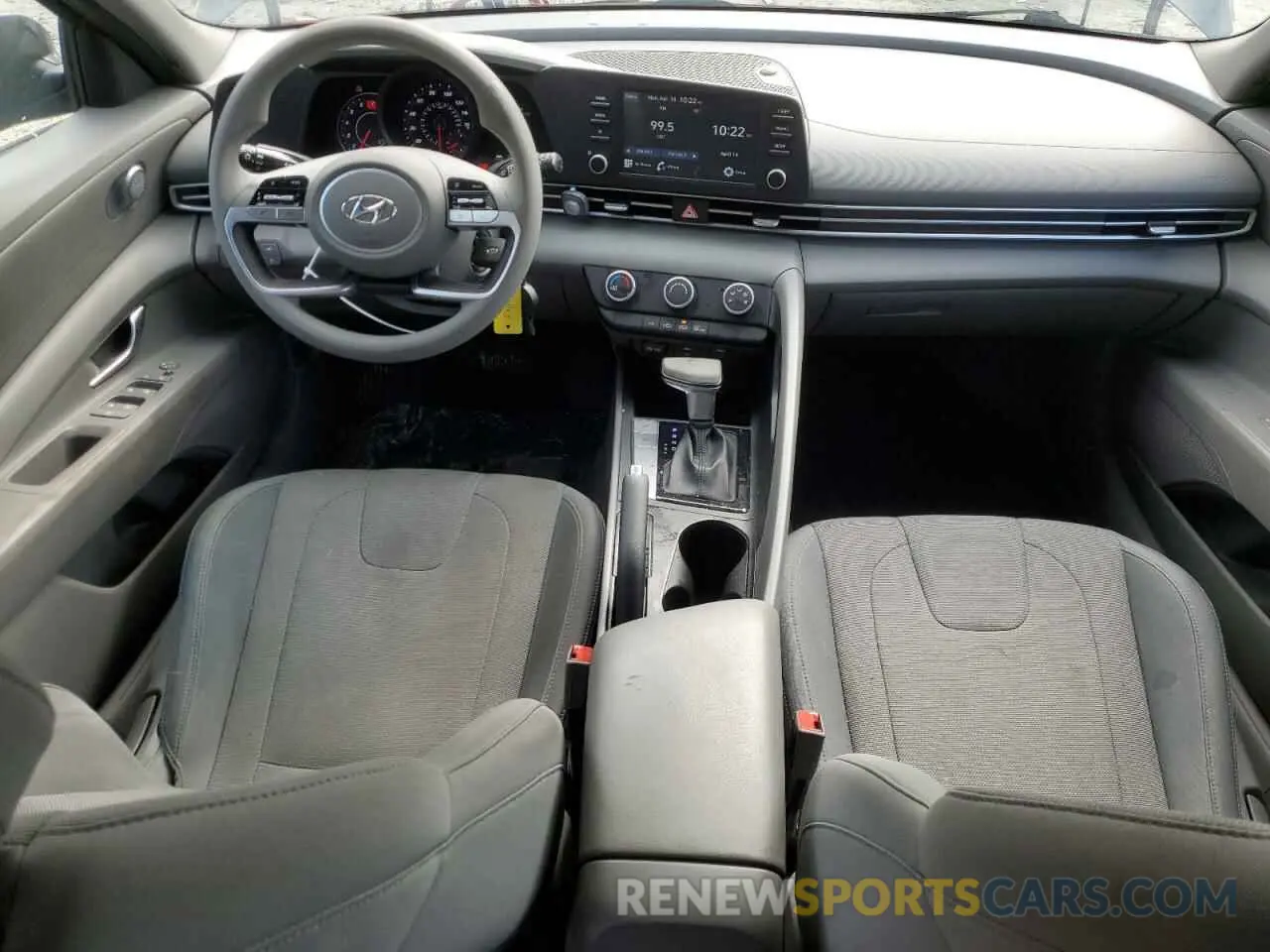 8 fotografías del automóvil dañado 5NPLL4AG7MH016776 HYUNDAI ELANTRA 2021