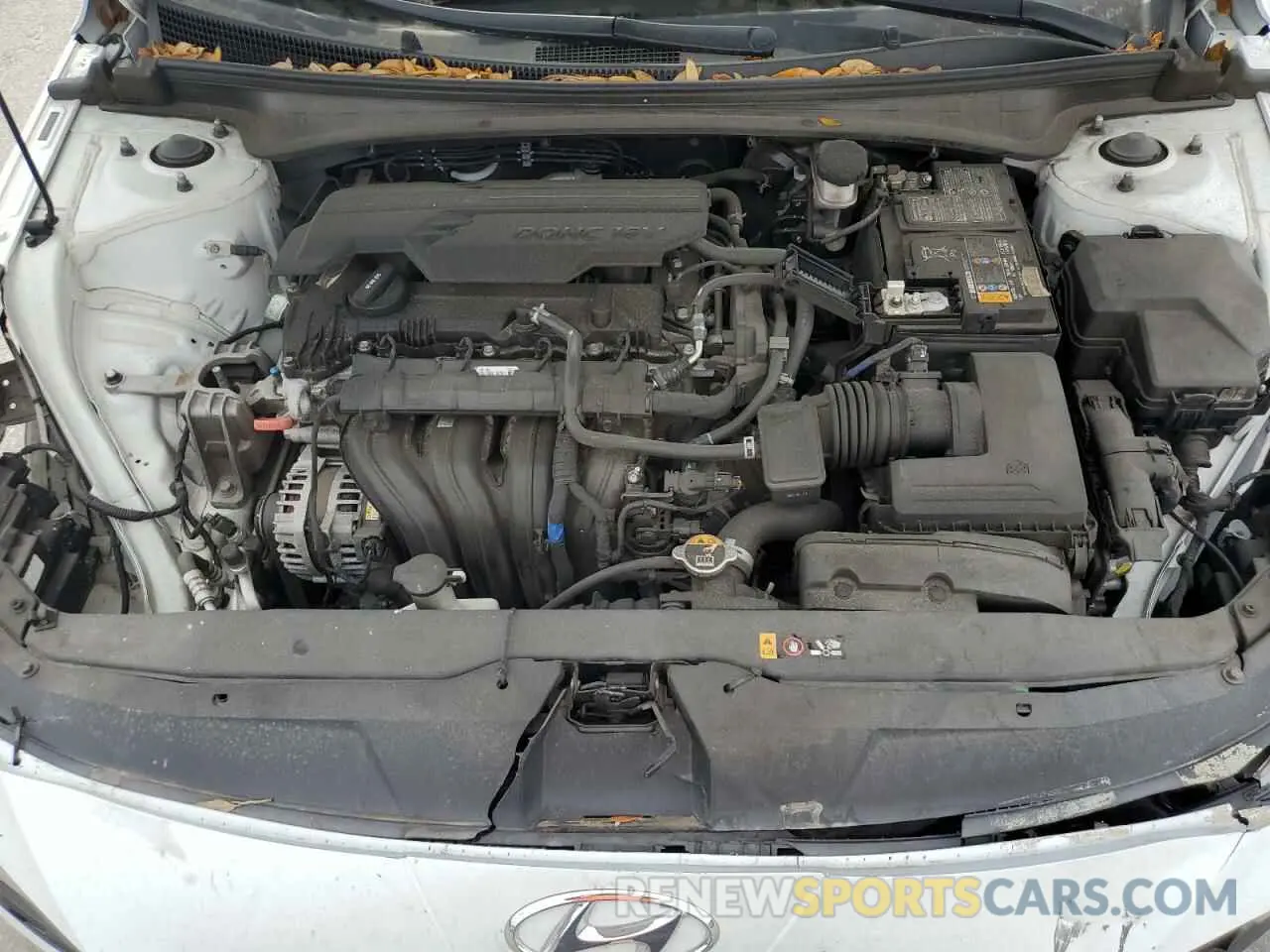 11 fotografías del automóvil dañado 5NPLL4AG8MH040052 HYUNDAI ELANTRA 2021