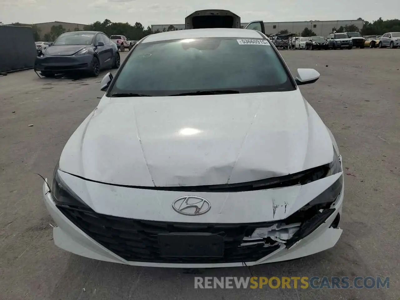 5 fotografías del automóvil dañado 5NPLL4AG8MH040052 HYUNDAI ELANTRA 2021