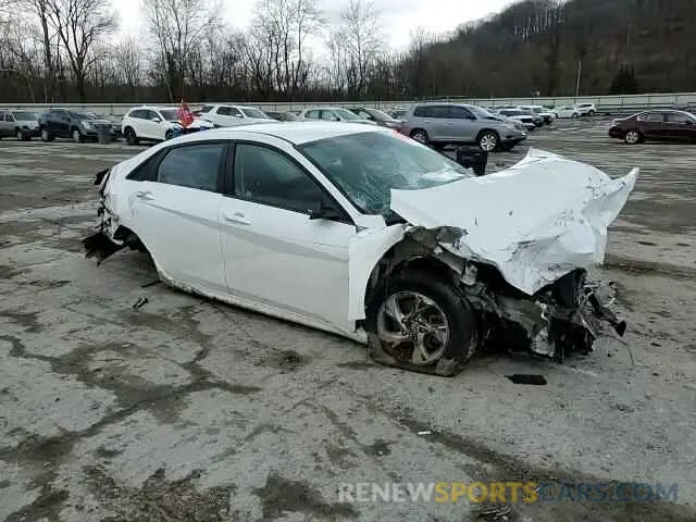 10 fotografías del automóvil dañado 5NPLL4AG8MH045865 HYUNDAI ELANTRA 2021