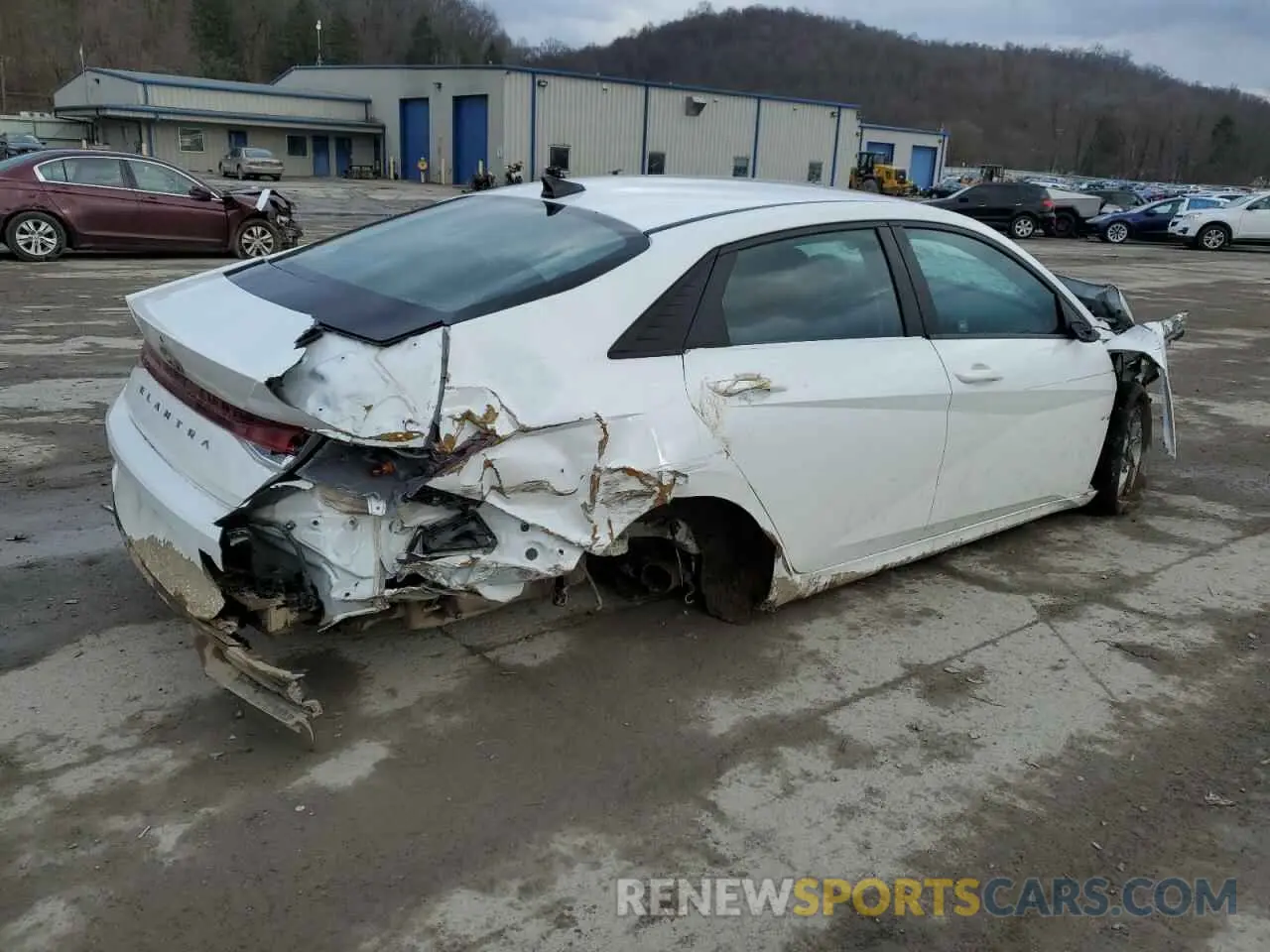 3 fotografías del automóvil dañado 5NPLL4AG8MH045865 HYUNDAI ELANTRA 2021
