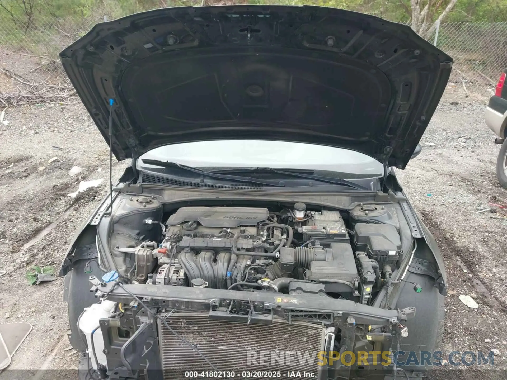 10 fotografías del automóvil dañado 5NPLL4AG9MH040724 HYUNDAI ELANTRA 2021