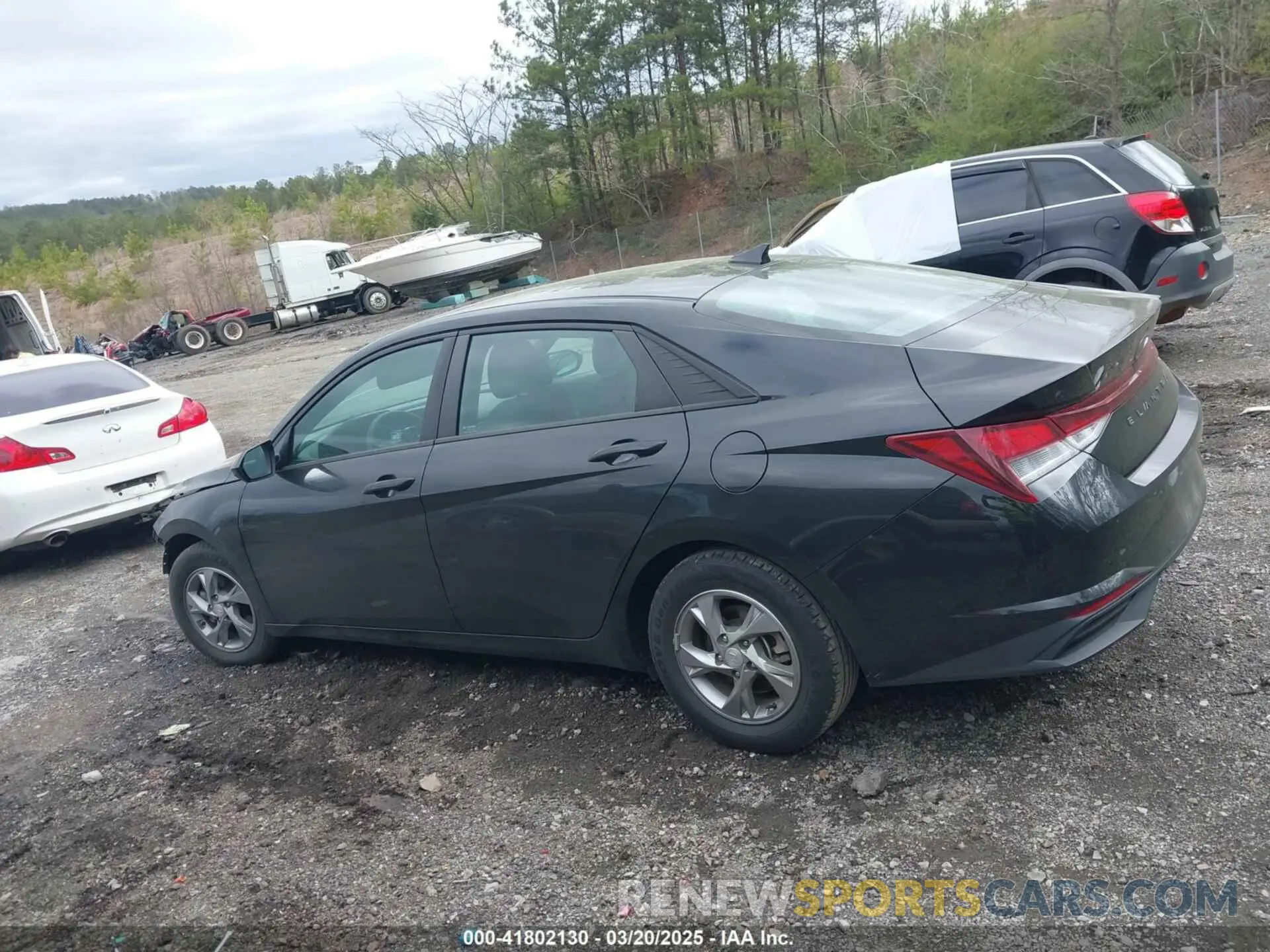 14 fotografías del automóvil dañado 5NPLL4AG9MH040724 HYUNDAI ELANTRA 2021