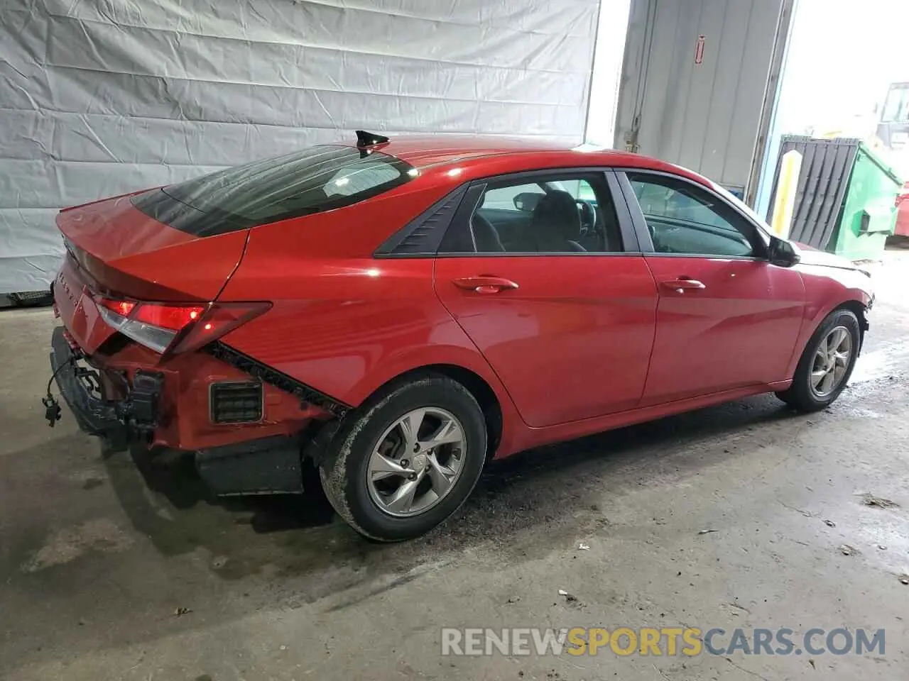 3 fotografías del automóvil dañado 5NPLL4AG9MH048161 HYUNDAI ELANTRA 2021