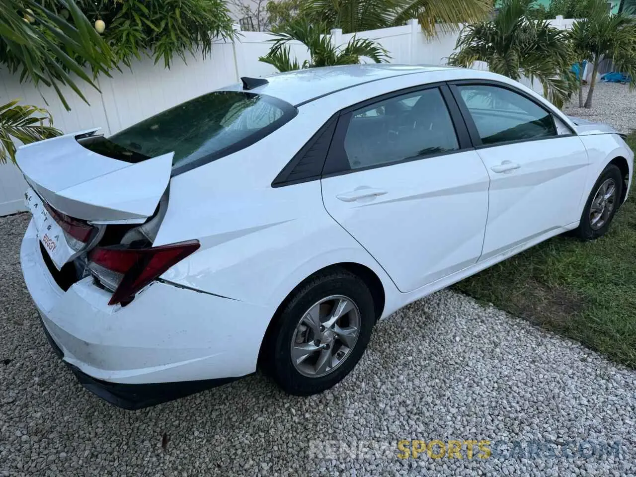 4 fotografías del automóvil dañado 5NPLL4AG9MH050850 HYUNDAI ELANTRA 2021