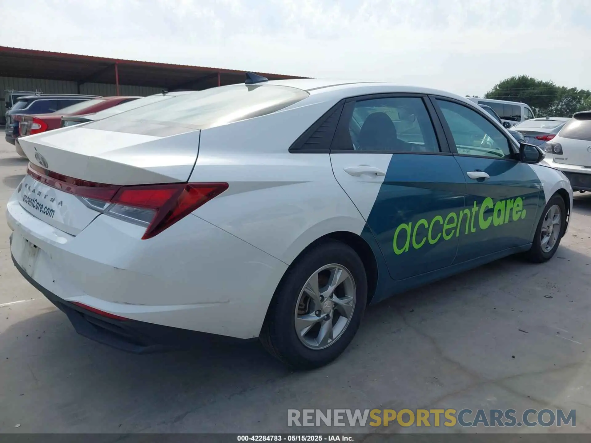 4 fotografías del automóvil dañado 5NPLL4AGXMH049299 HYUNDAI ELANTRA 2021