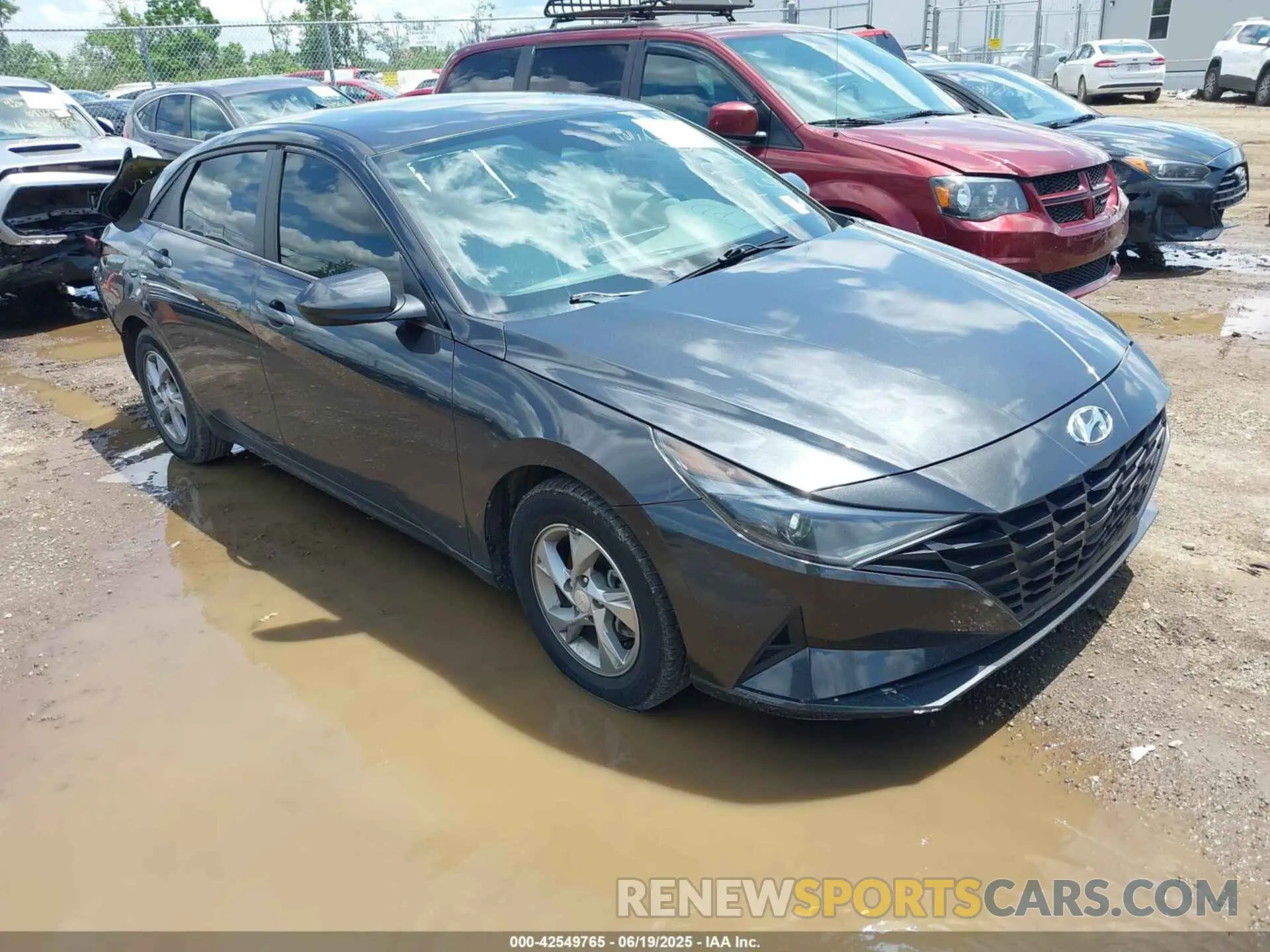 1 fotografías del automóvil dañado 5NPLL4AGXMH050534 HYUNDAI ELANTRA 2021