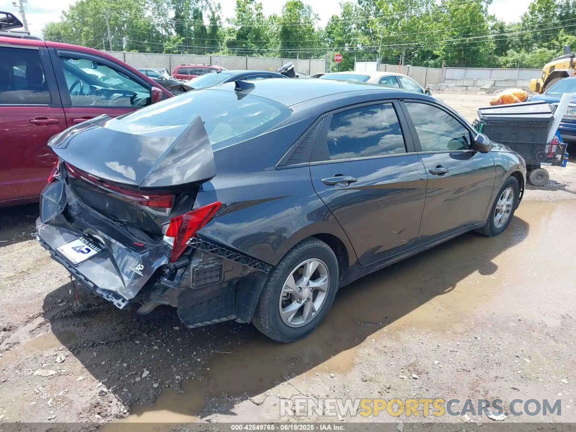 4 fotografías del automóvil dañado 5NPLL4AGXMH050534 HYUNDAI ELANTRA 2021