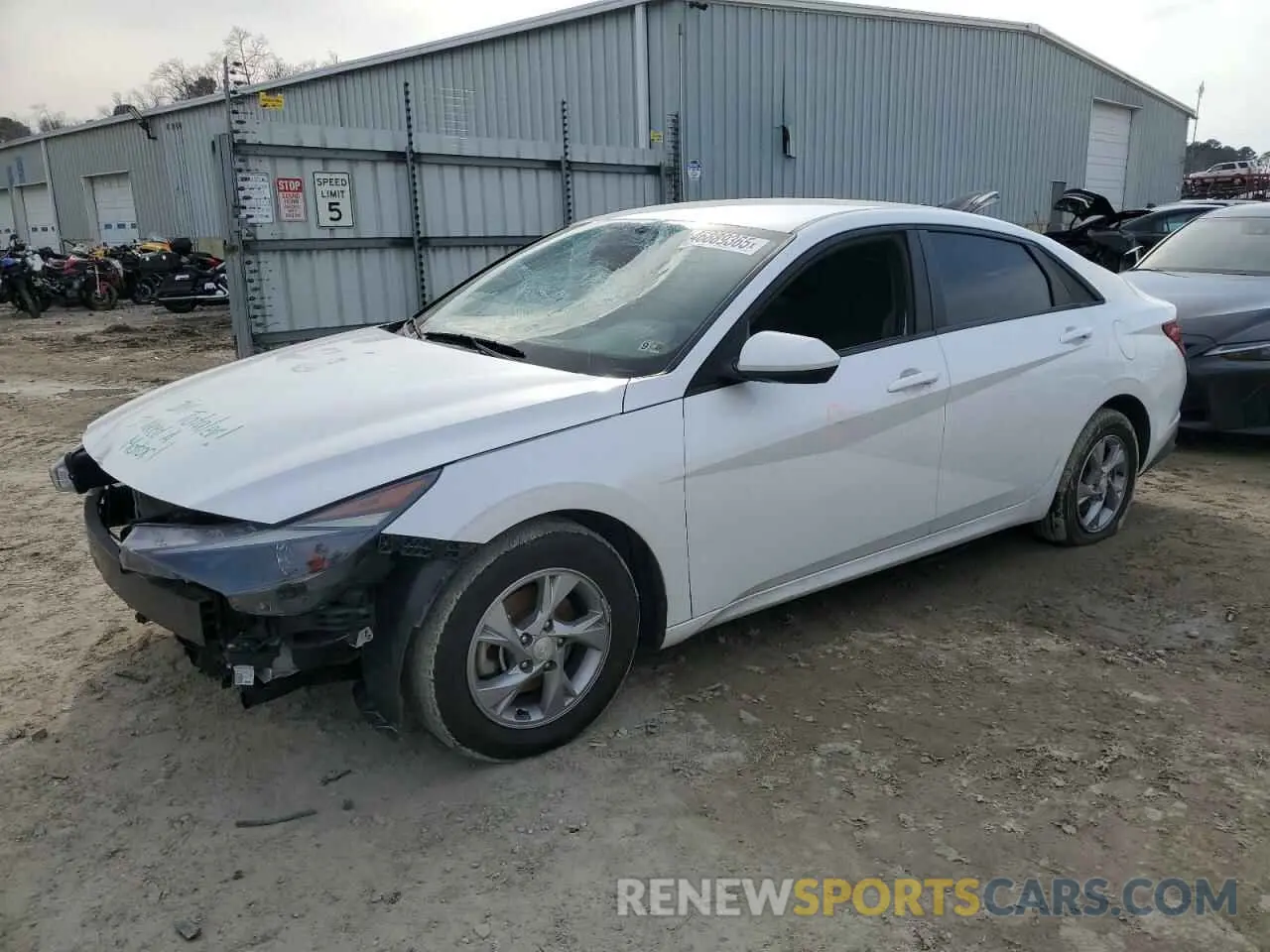 1 fotografías del automóvil dañado 5NPLL4AGXMH052851 HYUNDAI ELANTRA 2021