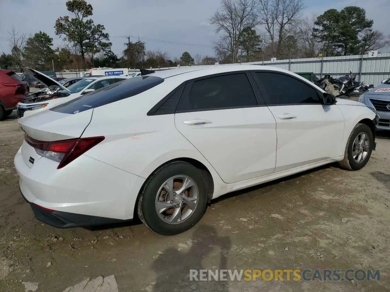 3 fotografías del automóvil dañado 5NPLL4AGXMH052851 HYUNDAI ELANTRA 2021
