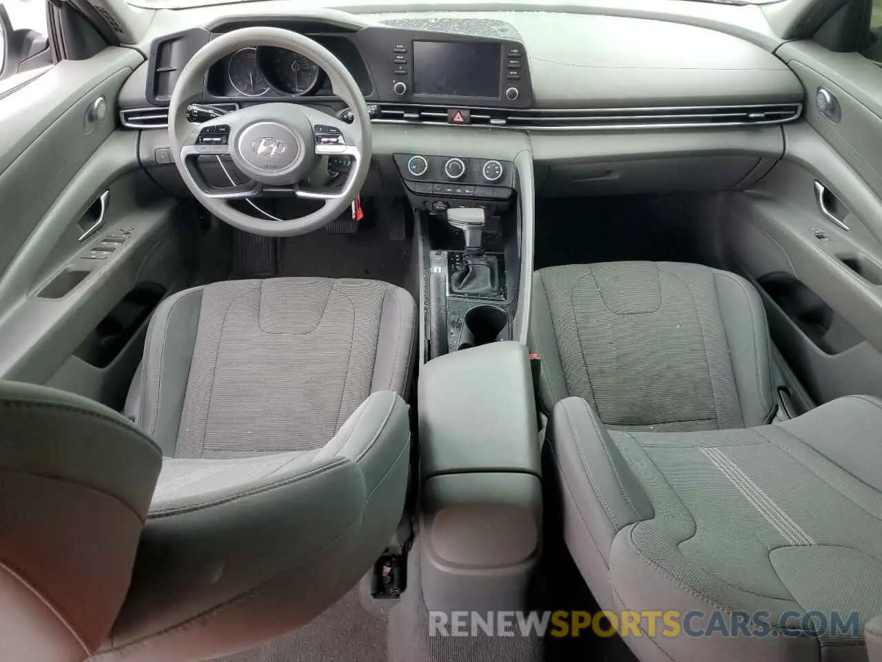 8 fotografías del automóvil dañado 5NPLL4AGXMH052851 HYUNDAI ELANTRA 2021