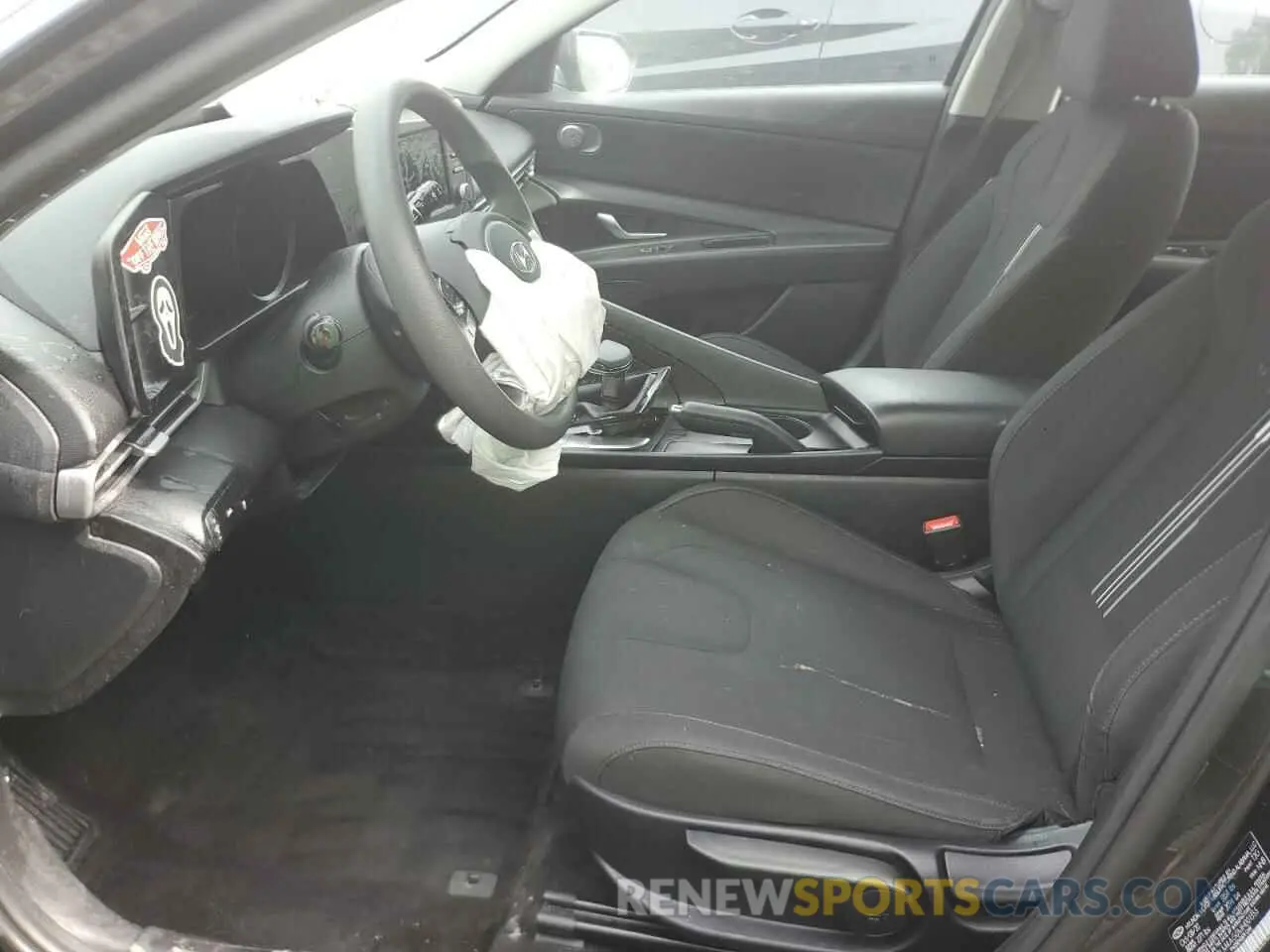7 fotografías del automóvil dañado 5NPLM4AG0MH001355 HYUNDAI ELANTRA 2021