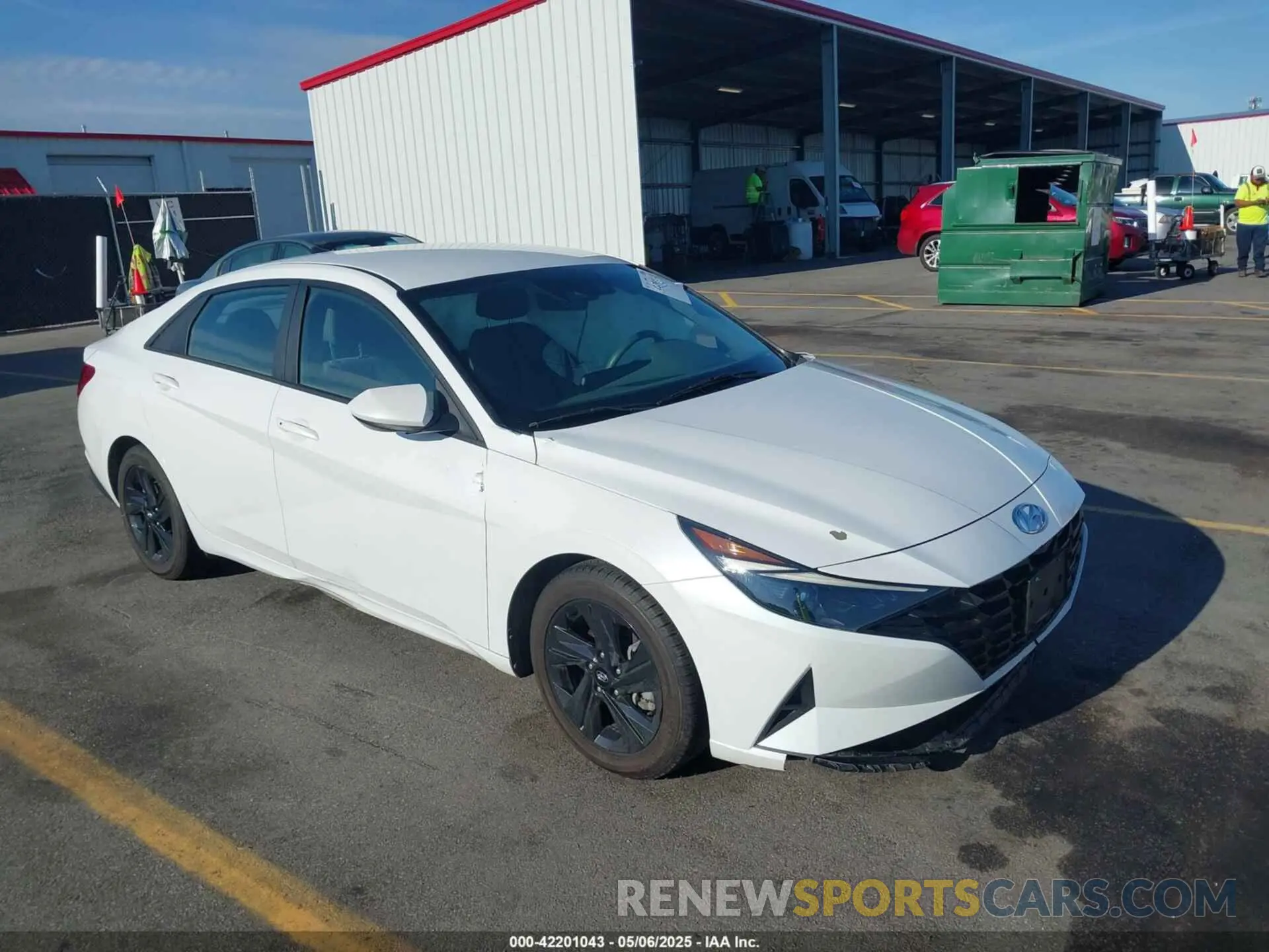 1 fotografías del automóvil dañado 5NPLM4AG0MH012114 HYUNDAI ELANTRA 2021