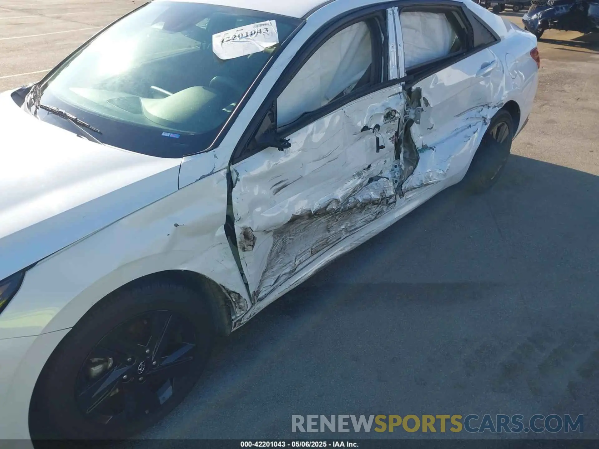 6 fotografías del automóvil dañado 5NPLM4AG0MH012114 HYUNDAI ELANTRA 2021