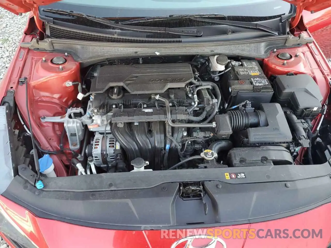 11 fotografías del automóvil dañado 5NPLM4AG0MH051446 HYUNDAI ELANTRA 2021