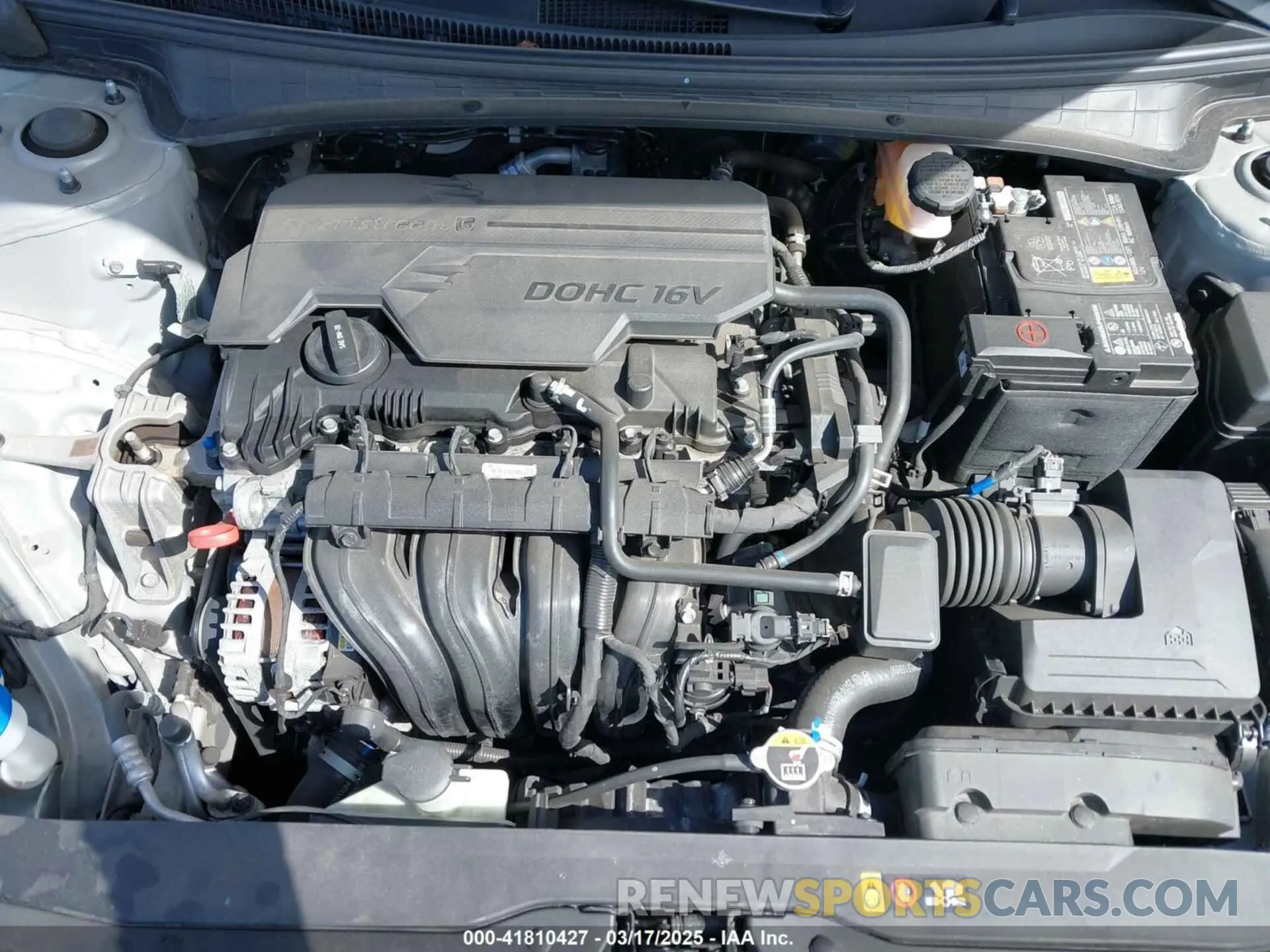 10 fotografías del automóvil dañado 5NPLM4AG1MH002031 HYUNDAI ELANTRA 2021