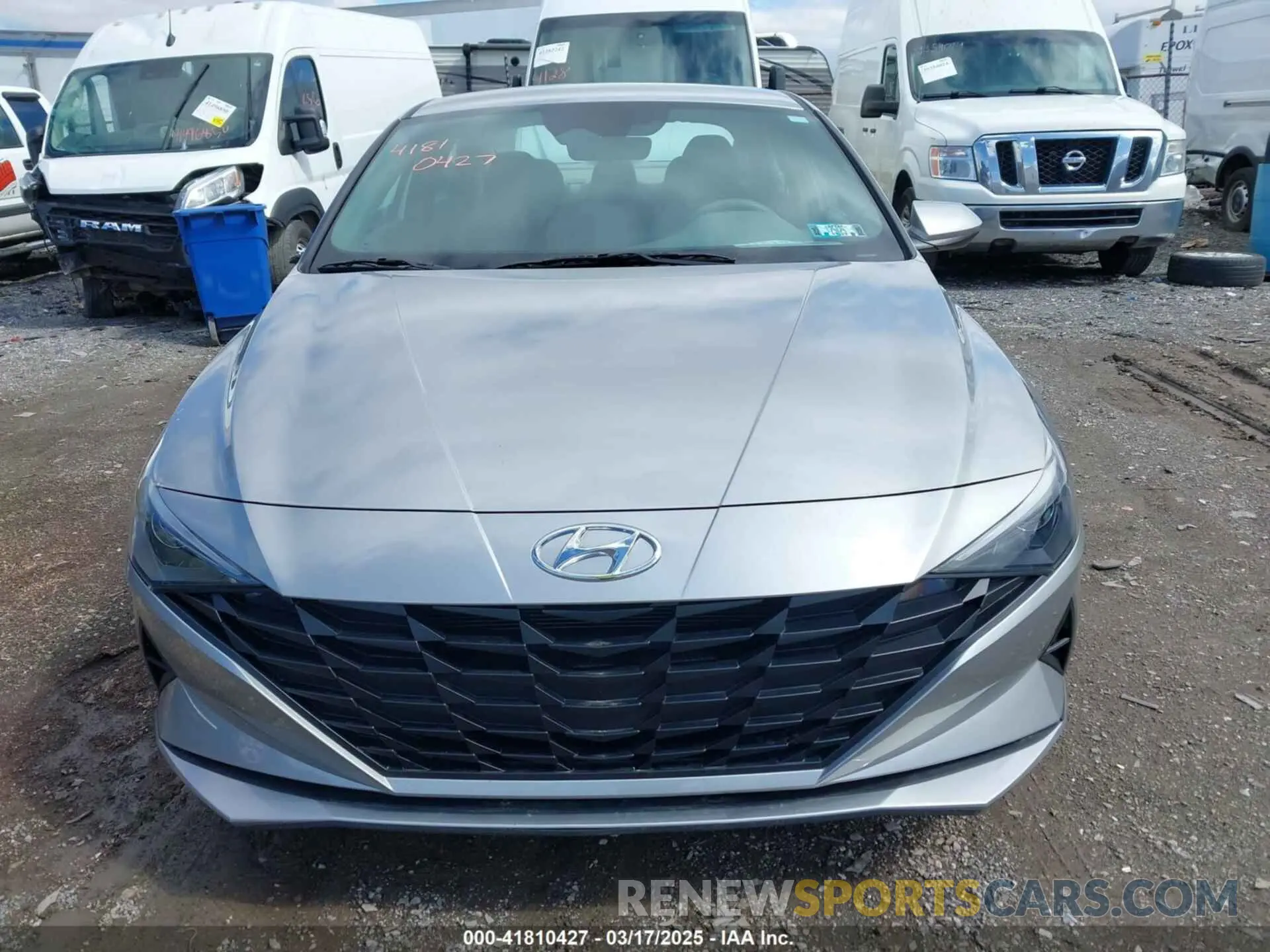 12 fotografías del automóvil dañado 5NPLM4AG1MH002031 HYUNDAI ELANTRA 2021