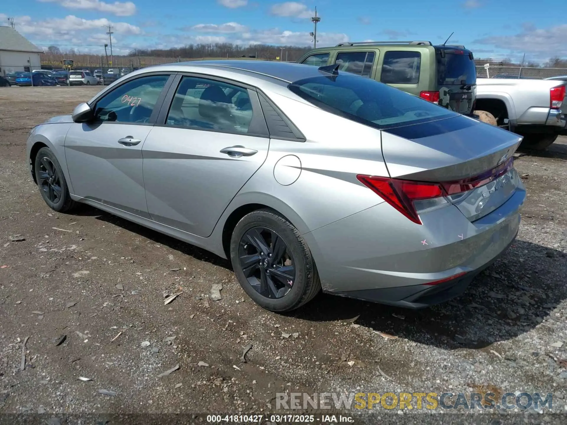 3 fotografías del automóvil dañado 5NPLM4AG1MH002031 HYUNDAI ELANTRA 2021