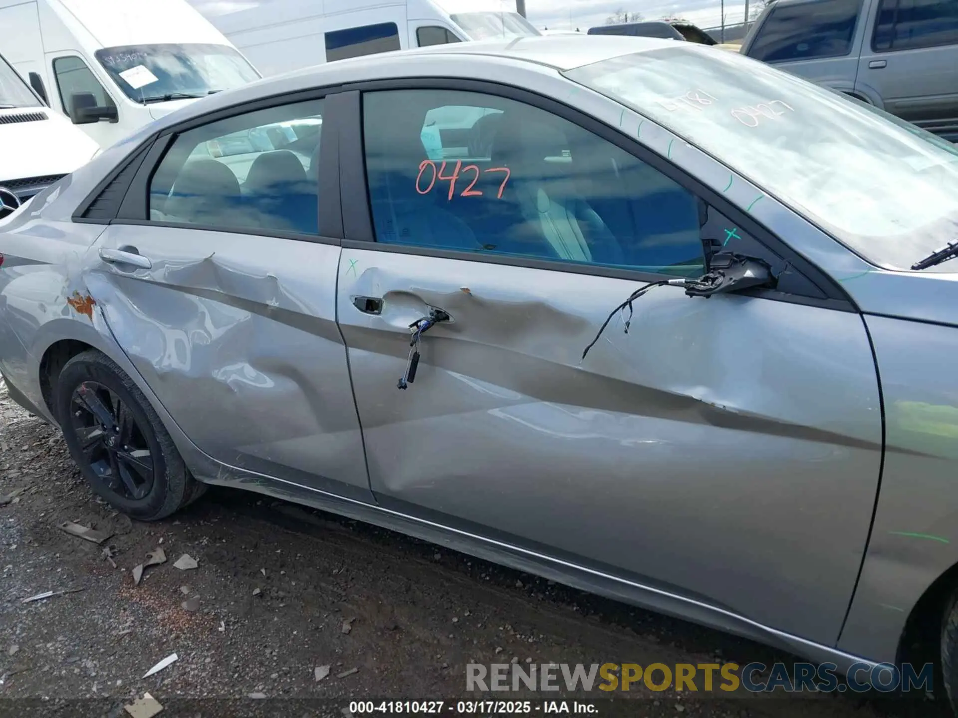 6 fotografías del automóvil dañado 5NPLM4AG1MH002031 HYUNDAI ELANTRA 2021