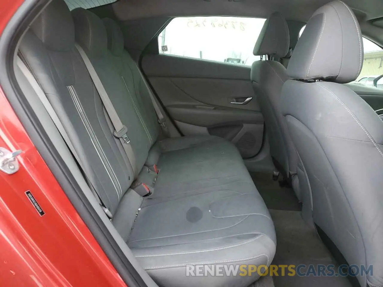 10 fotografías del automóvil dañado 5NPLM4AG1MH006418 HYUNDAI ELANTRA 2021