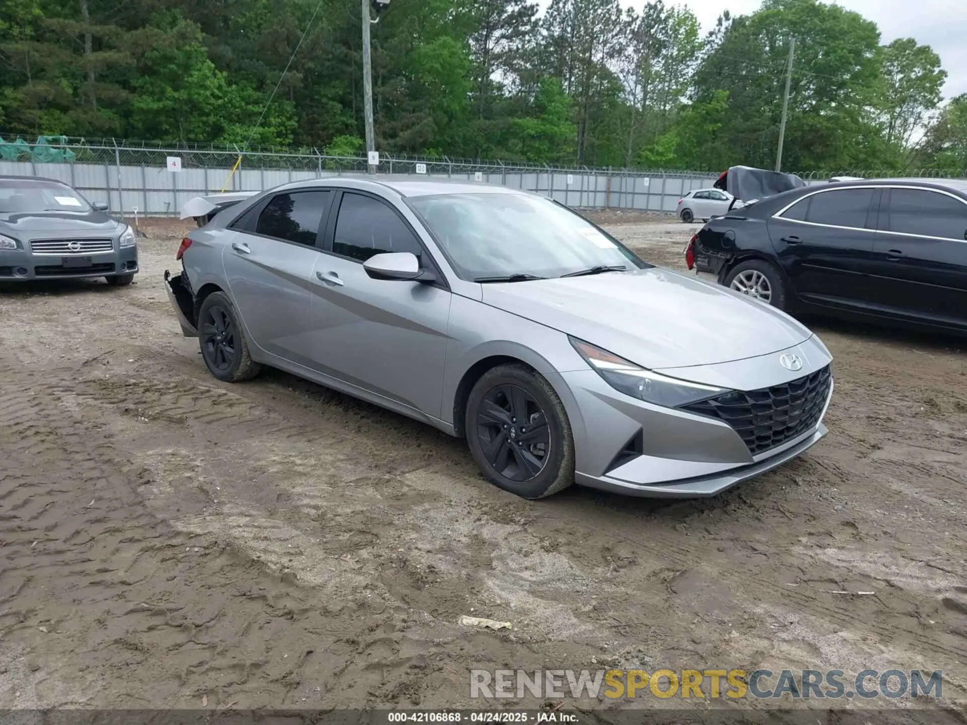 1 fotografías del automóvil dañado 5NPLM4AG1MH008475 HYUNDAI ELANTRA 2021