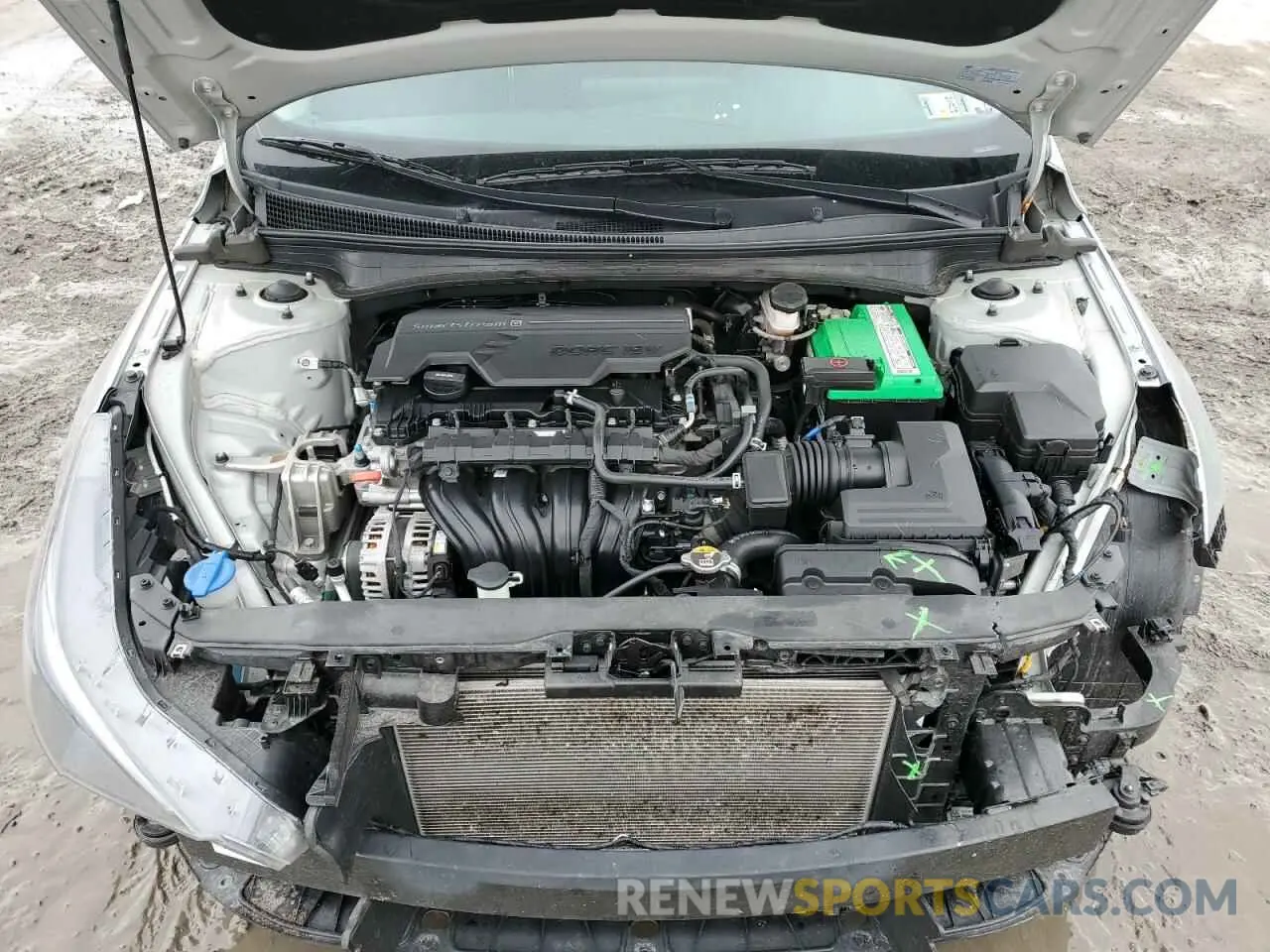 11 fotografías del automóvil dañado 5NPLM4AG1MH021324 HYUNDAI ELANTRA 2021