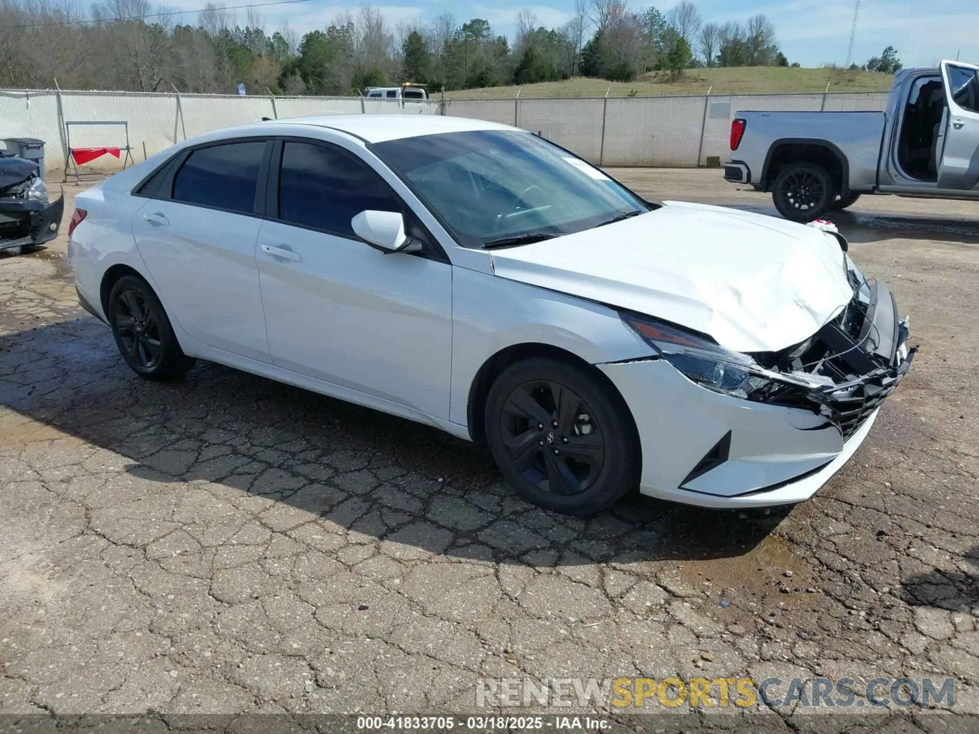 1 fotografías del automóvil dañado 5NPLM4AG1MH025762 HYUNDAI ELANTRA 2021