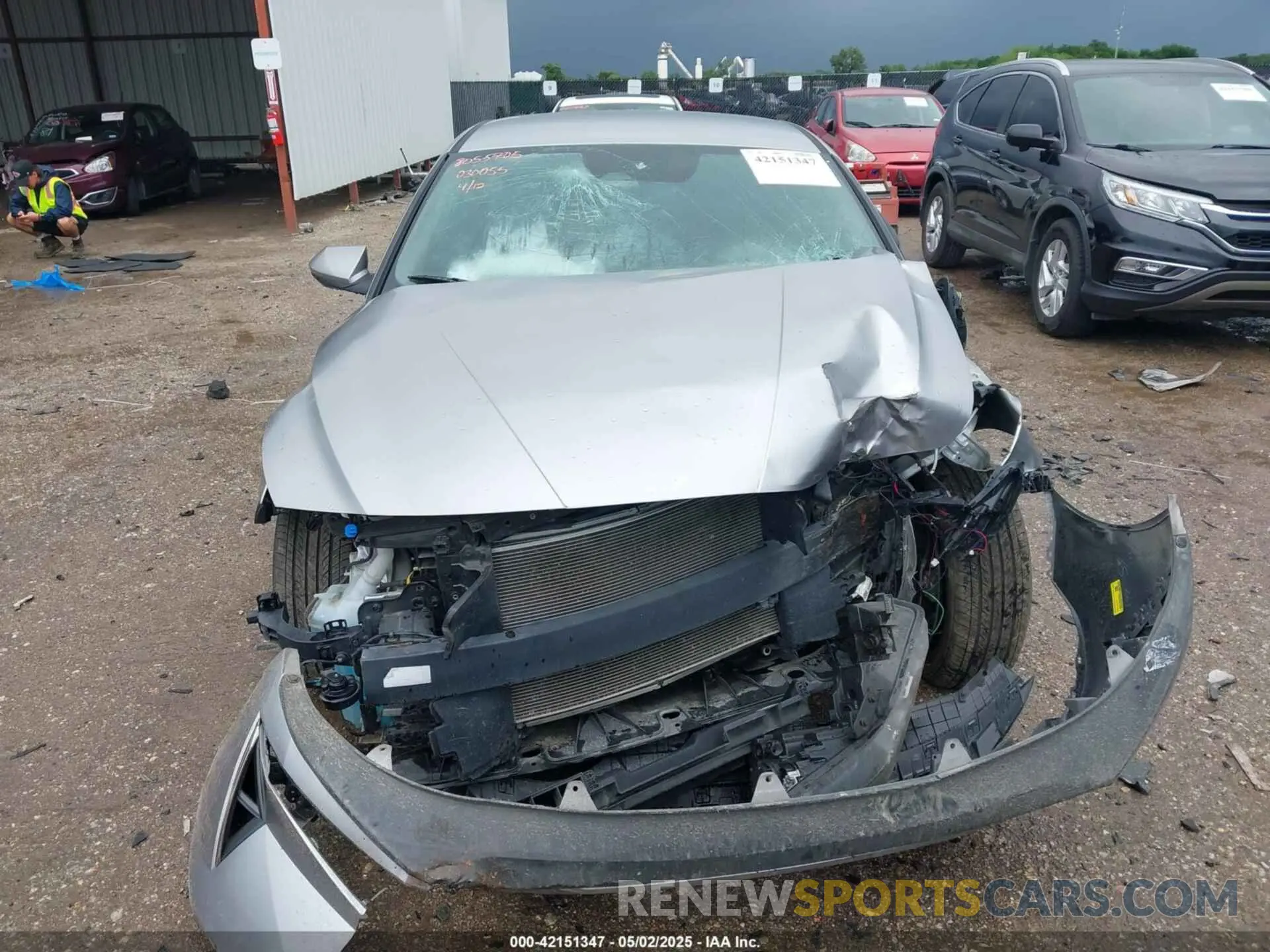 11 fotografías del automóvil dañado 5NPLM4AG1MH030055 HYUNDAI ELANTRA 2021