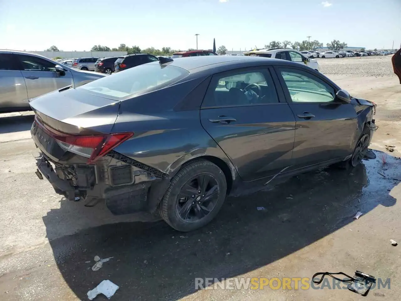 3 fotografías del automóvil dañado 5NPLM4AG1MH037474 HYUNDAI ELANTRA 2021