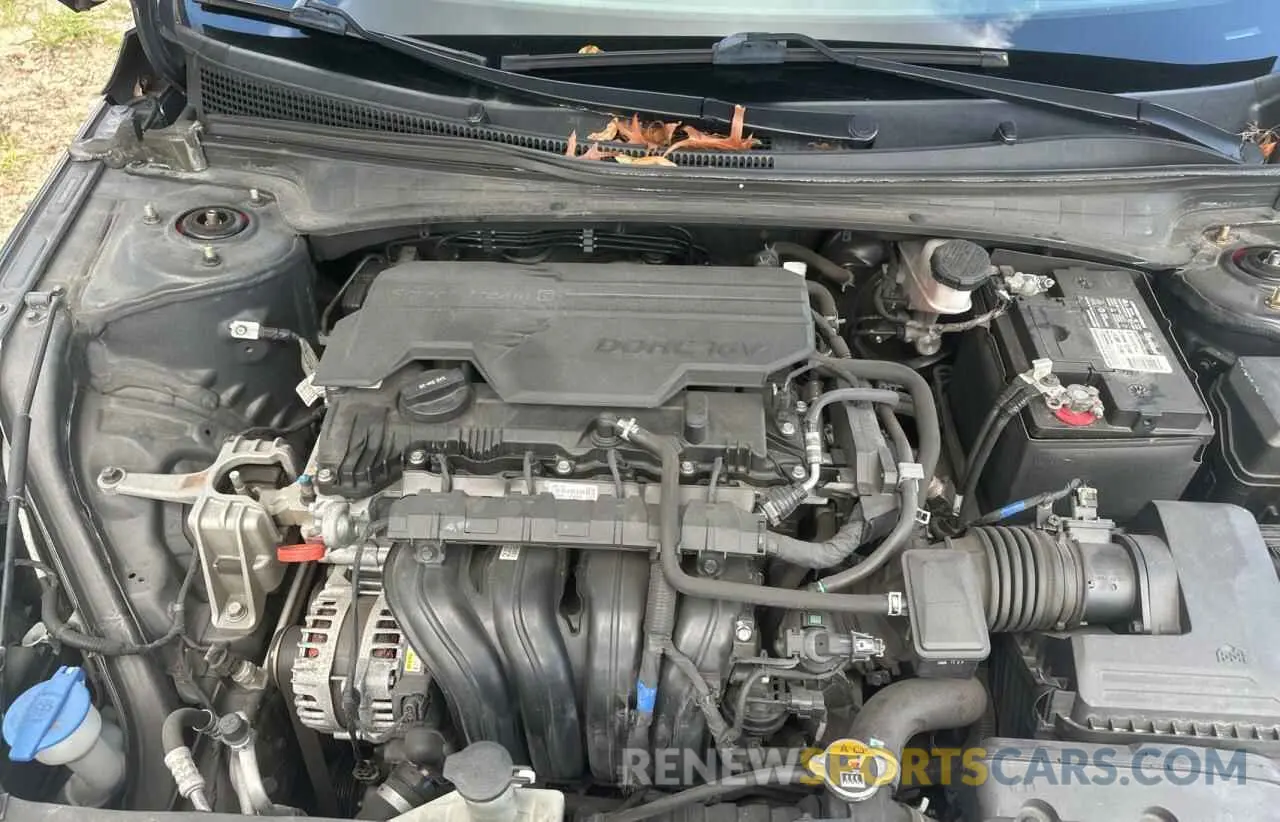 7 fotografías del automóvil dañado 5NPLM4AG2MH021333 HYUNDAI ELANTRA 2021