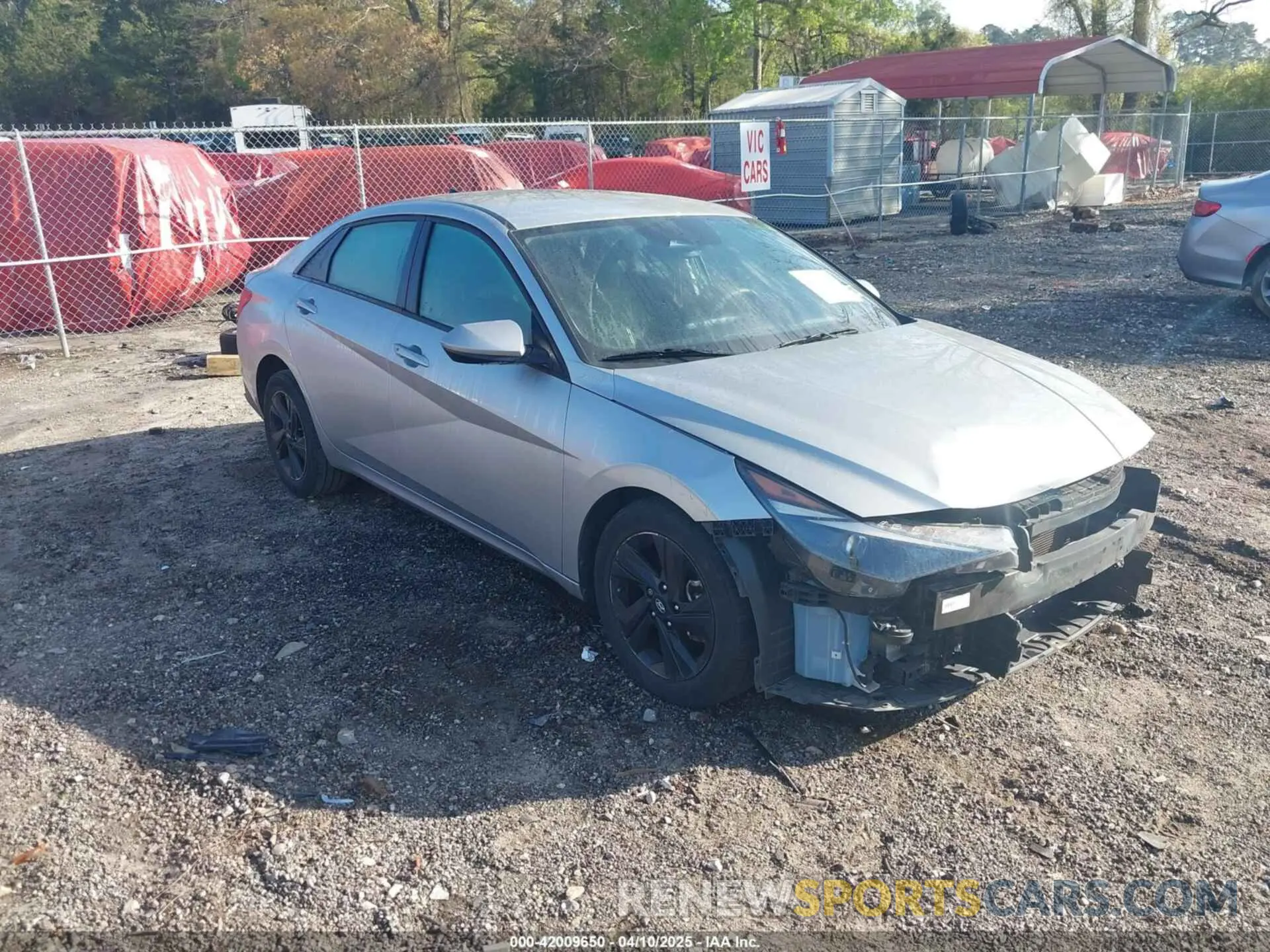1 fotografías del automóvil dañado 5NPLM4AG2MH021557 HYUNDAI ELANTRA 2021