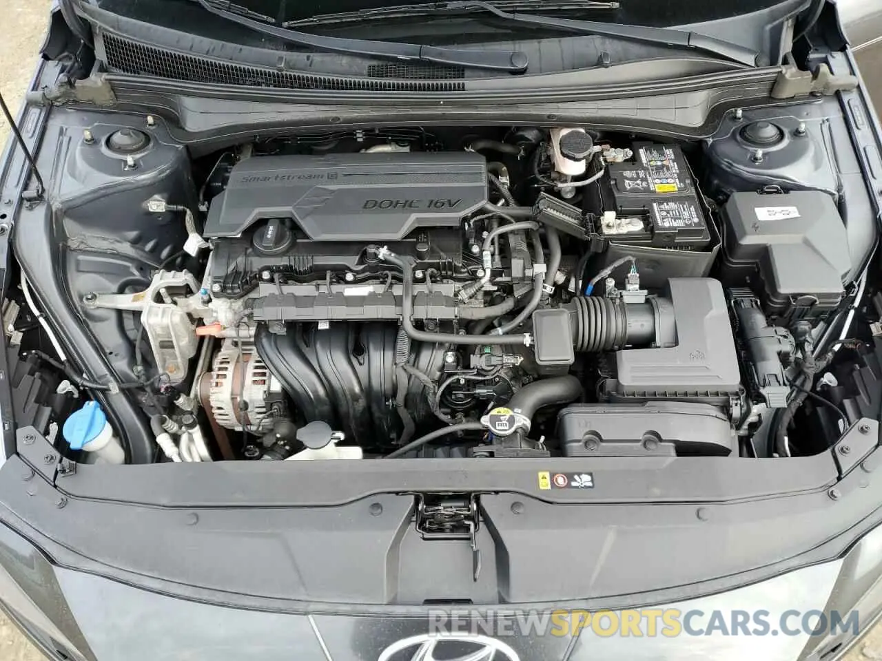 11 fotografías del automóvil dañado 5NPLM4AG2MH023499 HYUNDAI ELANTRA 2021