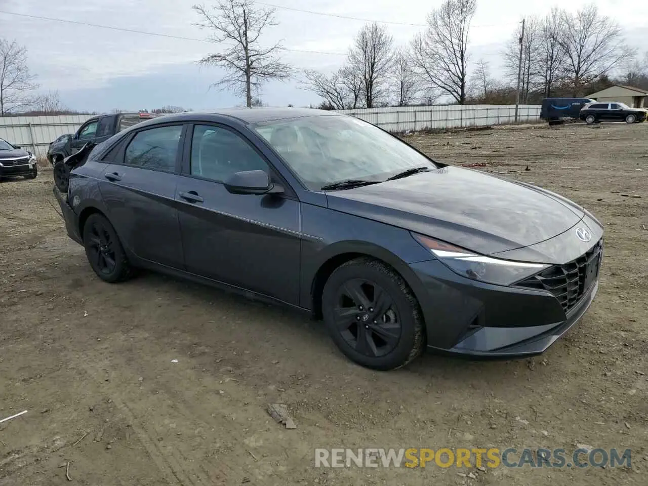 4 fotografías del automóvil dañado 5NPLM4AG2MH023499 HYUNDAI ELANTRA 2021