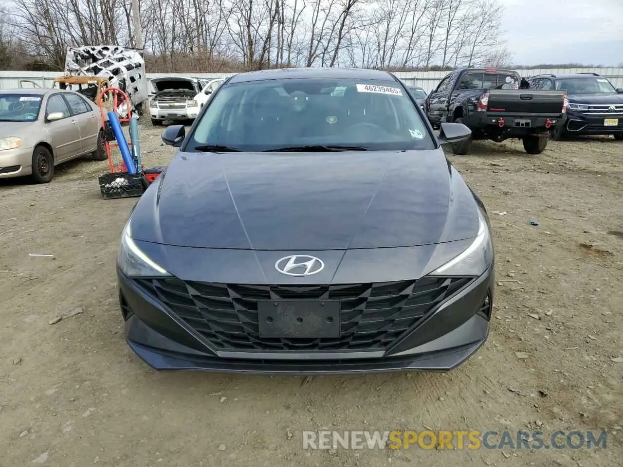 5 fotografías del automóvil dañado 5NPLM4AG2MH023499 HYUNDAI ELANTRA 2021