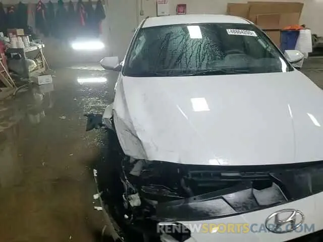 14 fotografías del automóvil dañado 5NPLM4AG3MH008056 HYUNDAI ELANTRA 2021