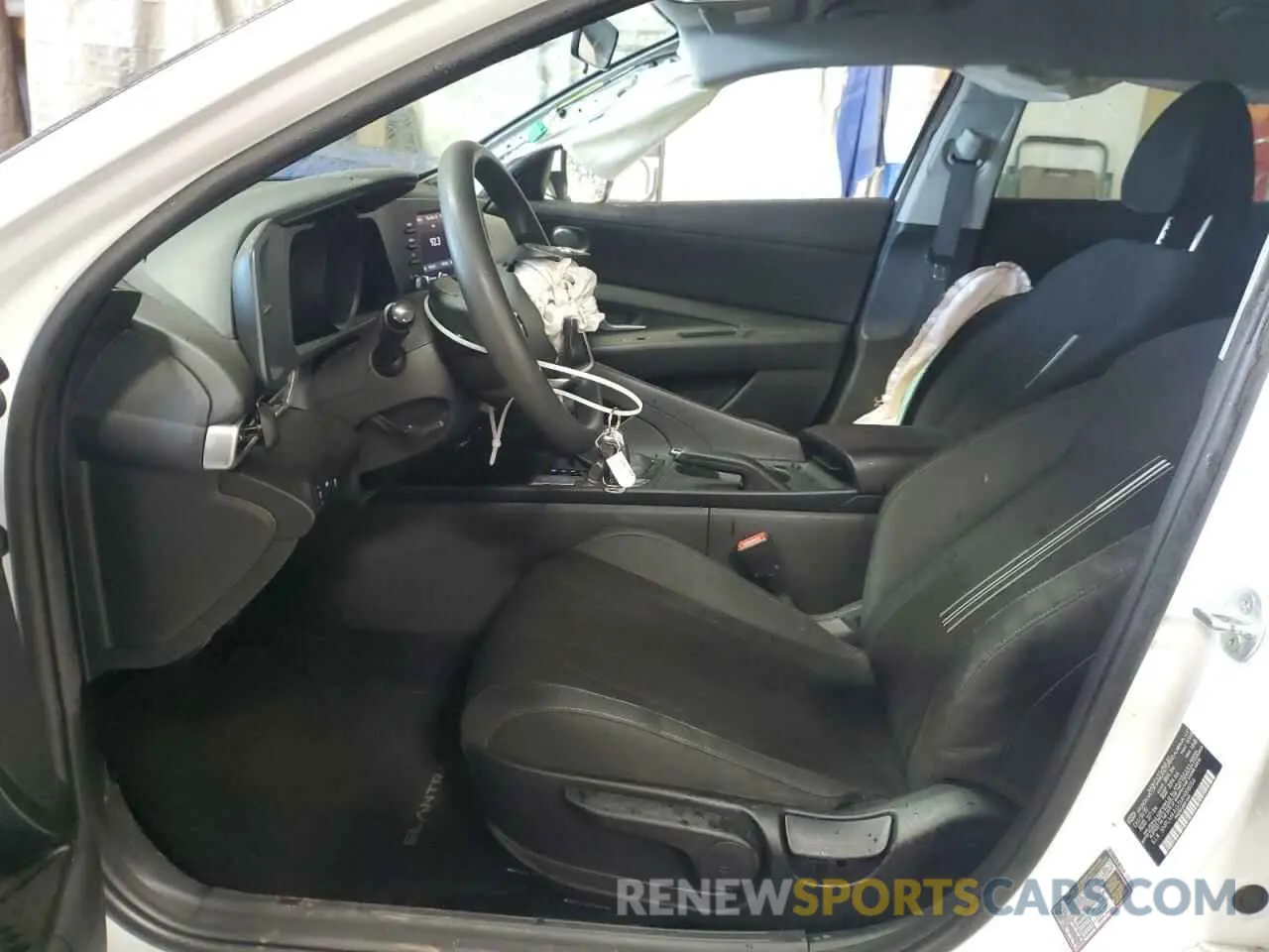 7 fotografías del automóvil dañado 5NPLM4AG3MH008056 HYUNDAI ELANTRA 2021