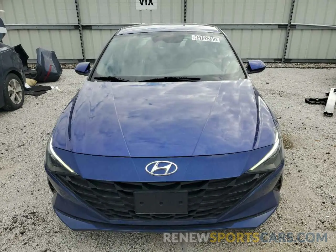 5 fotografías del automóvil dañado 5NPLM4AG3MH044393 HYUNDAI ELANTRA 2021
