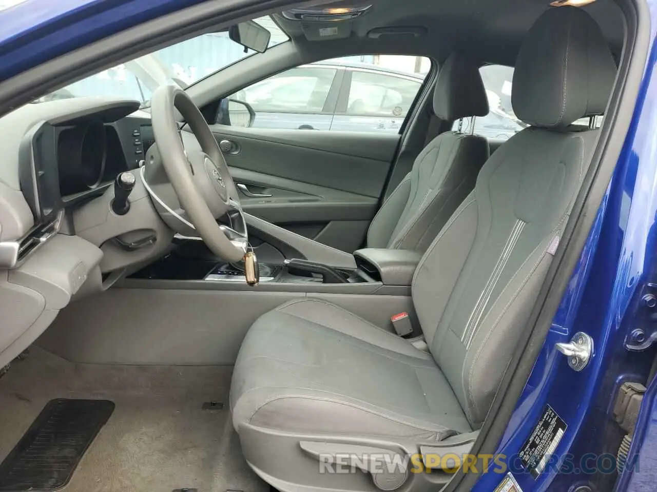 7 fotografías del automóvil dañado 5NPLM4AG3MH044393 HYUNDAI ELANTRA 2021