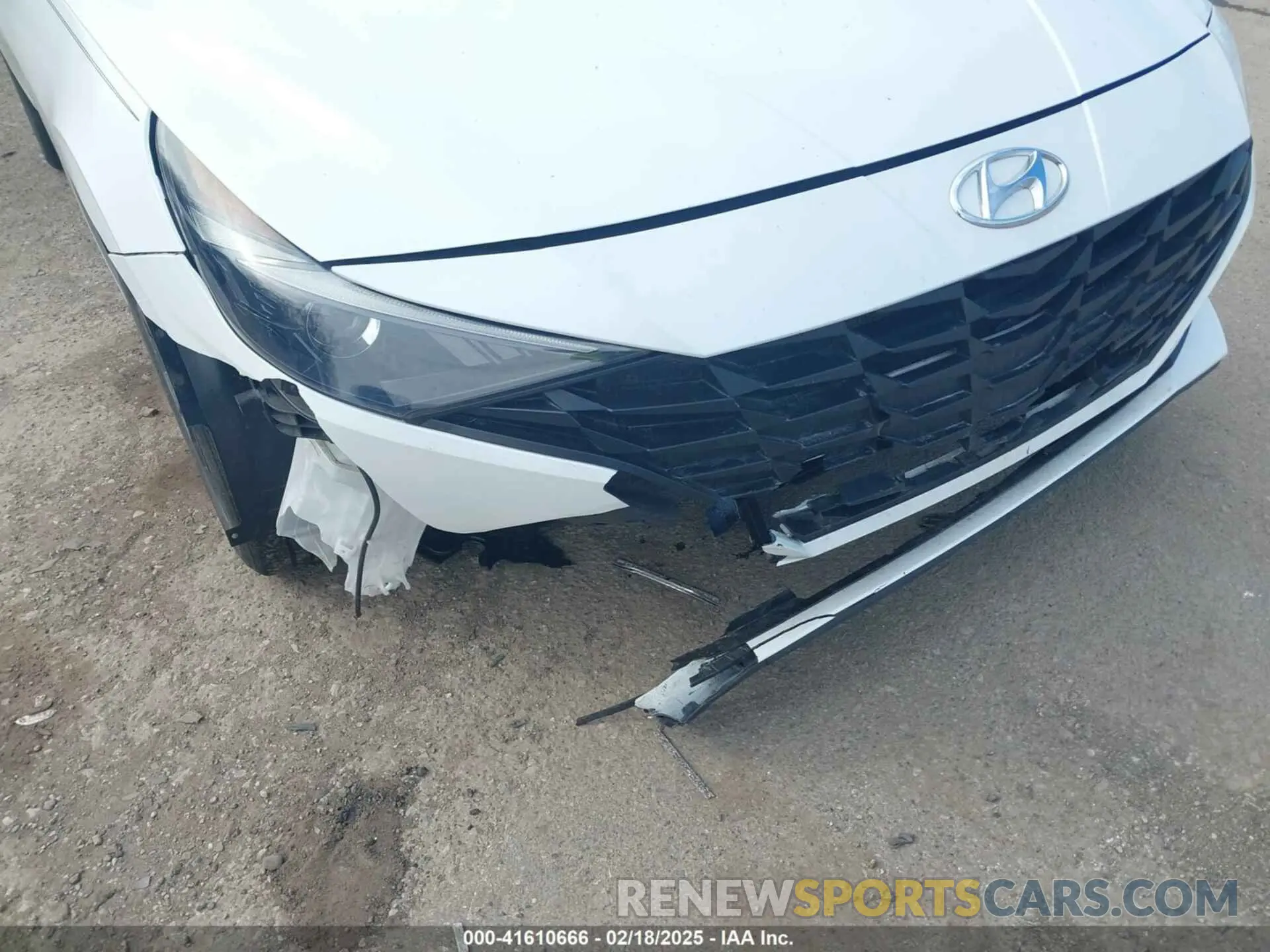 6 fotografías del automóvil dañado 5NPLM4AG4MH004808 HYUNDAI ELANTRA 2021