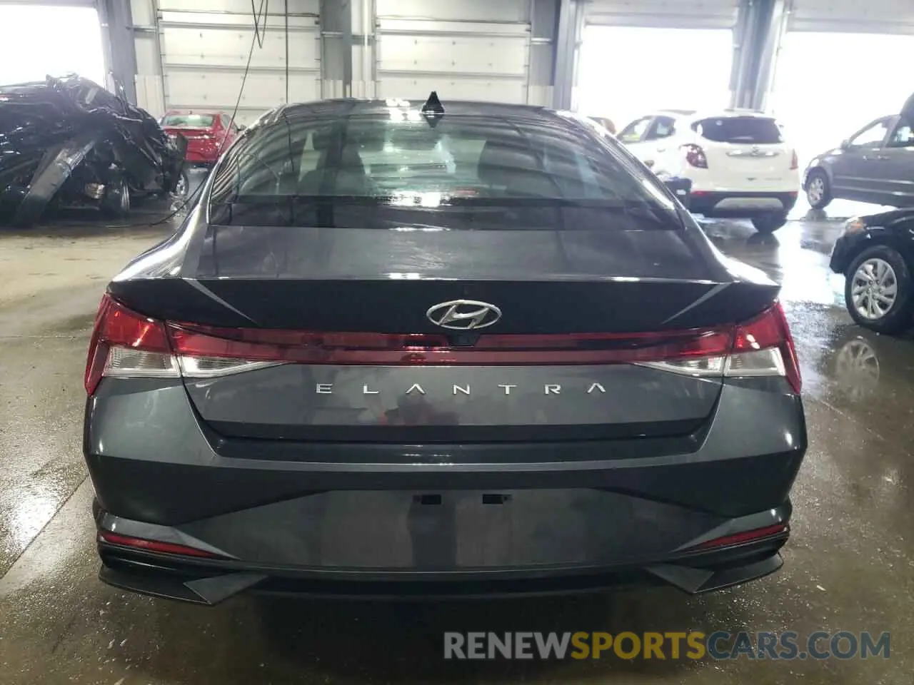 6 fotografías del automóvil dañado 5NPLM4AG4MH008079 HYUNDAI ELANTRA 2021