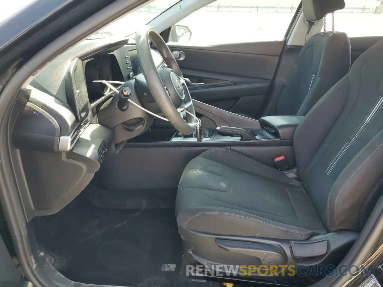 7 fotografías del automóvil dañado 5NPLM4AG4MH026162 HYUNDAI ELANTRA 2021
