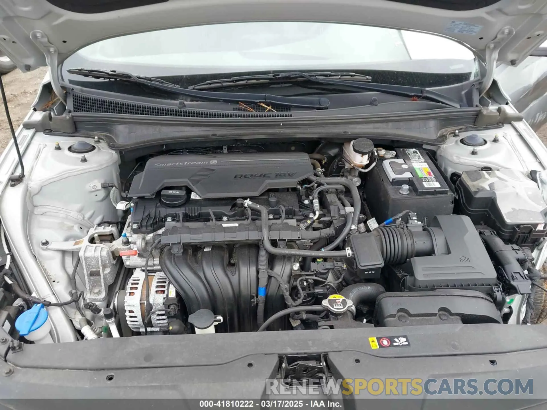 10 fotografías del automóvil dañado 5NPLM4AG4MH046086 HYUNDAI ELANTRA 2021