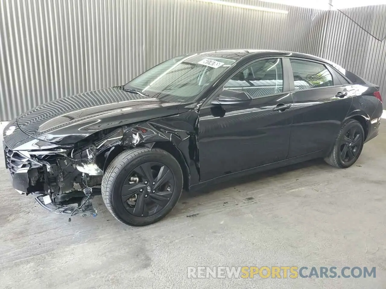 1 fotografías del automóvil dañado 5NPLM4AG4MH052339 HYUNDAI ELANTRA 2021