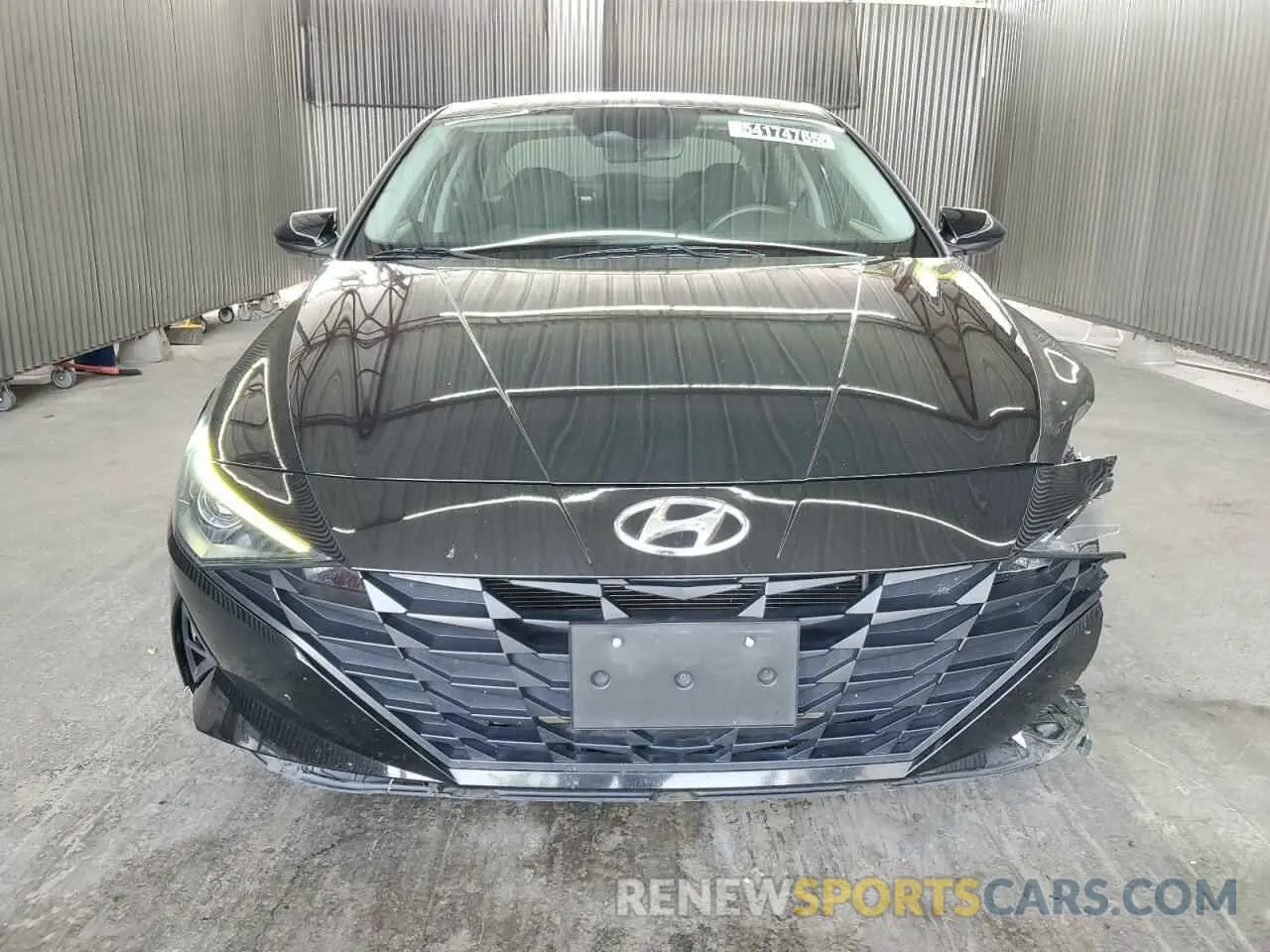 5 fotografías del automóvil dañado 5NPLM4AG4MH052339 HYUNDAI ELANTRA 2021