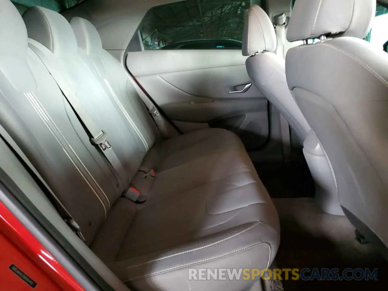 10 fotografías del automóvil dañado 5NPLM4AG5MH003456 HYUNDAI ELANTRA 2021