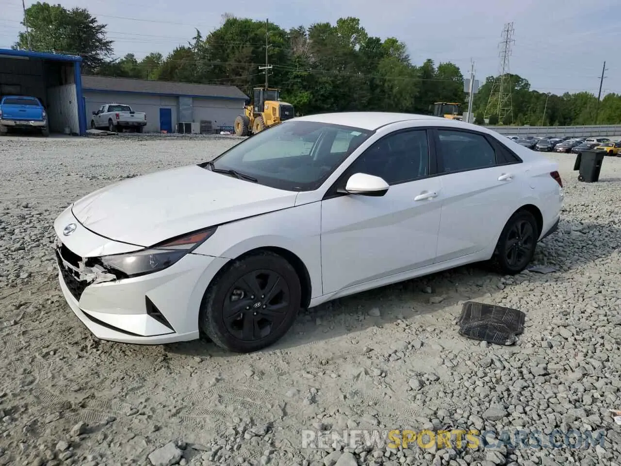 1 fotografías del automóvil dañado 5NPLM4AG5MH039616 HYUNDAI ELANTRA 2021