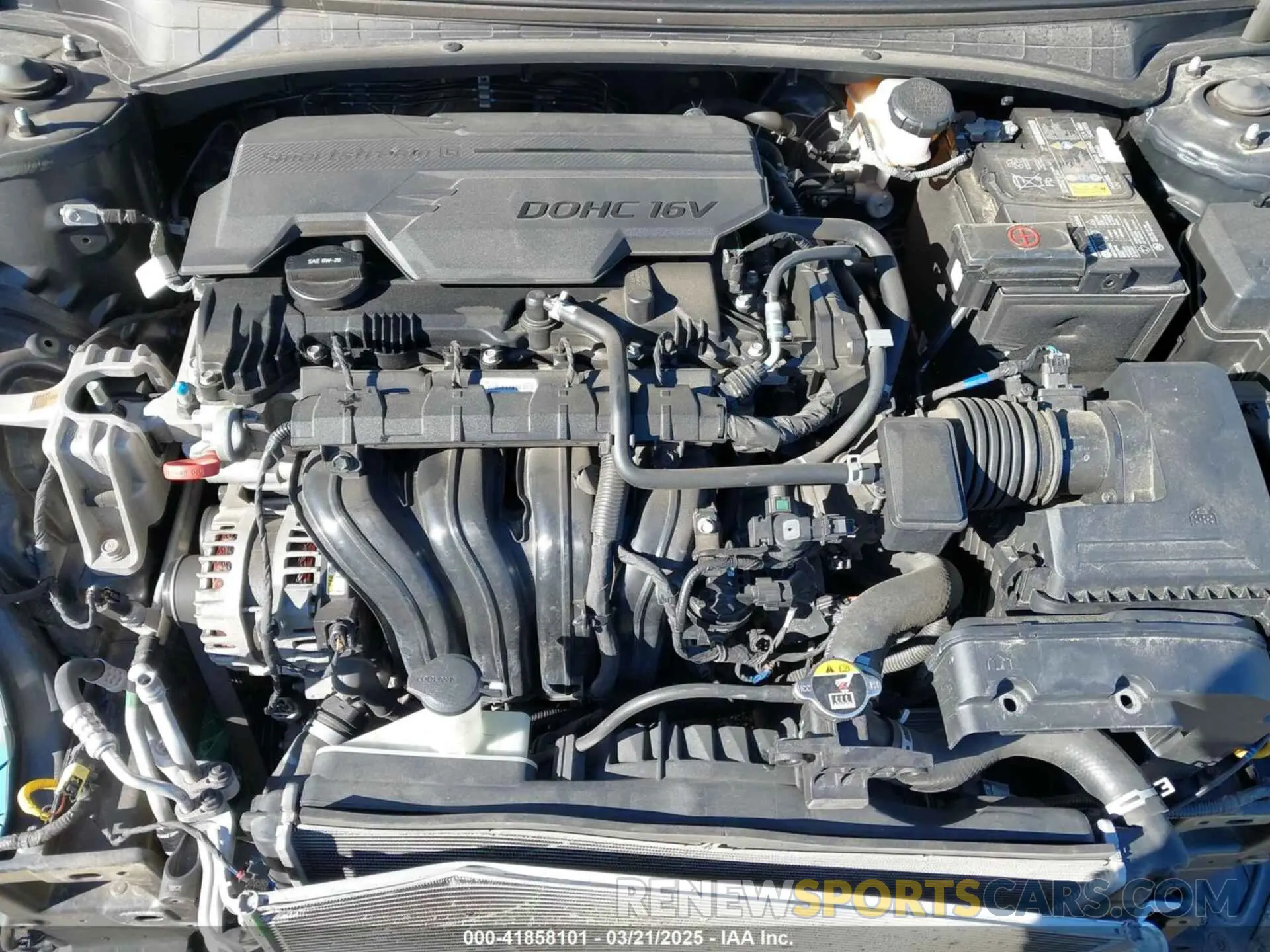 9 fotografías del automóvil dañado 5NPLM4AG6MH001022 HYUNDAI ELANTRA 2021